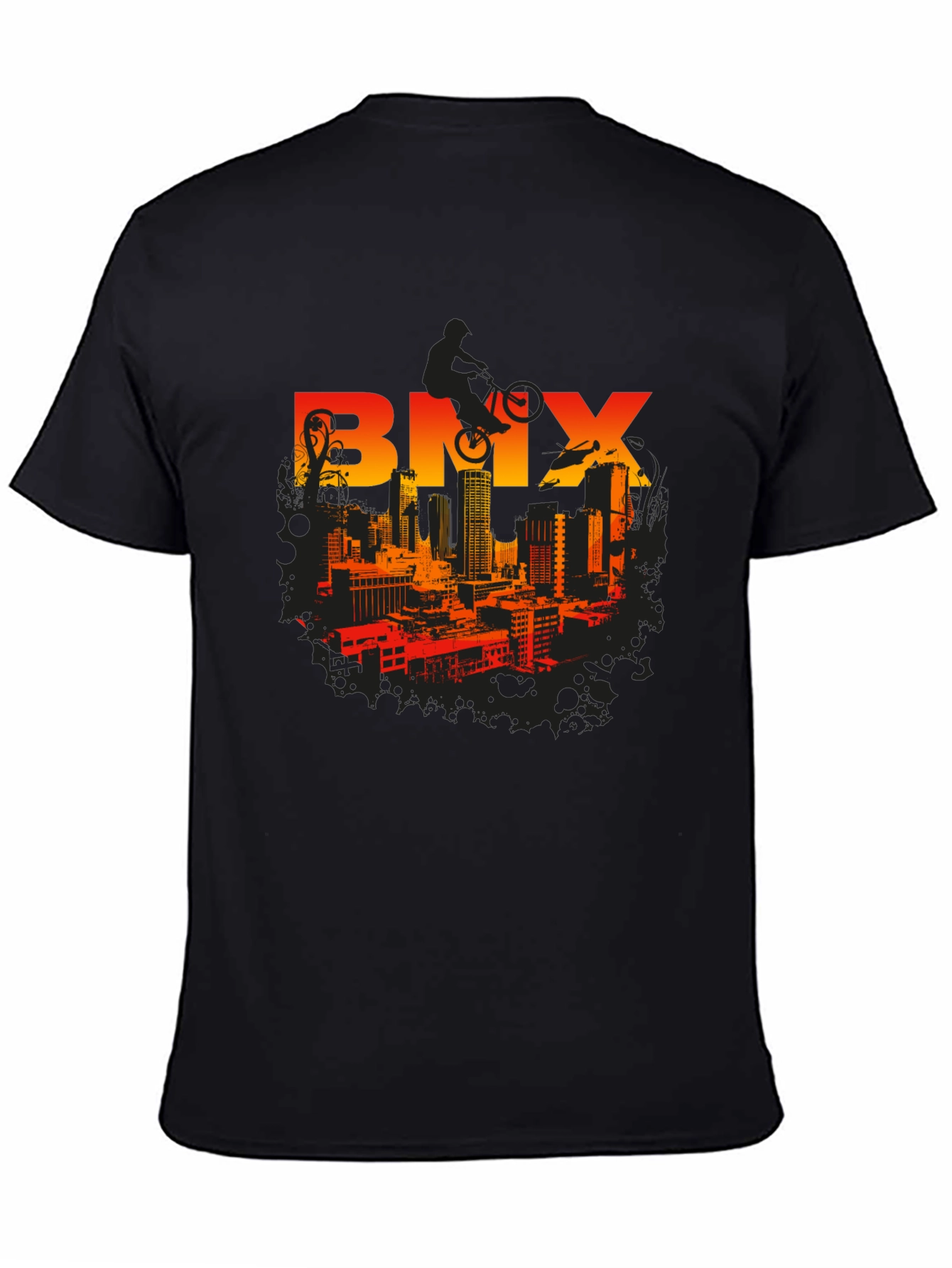 BMX Cityscape Graphic Tee