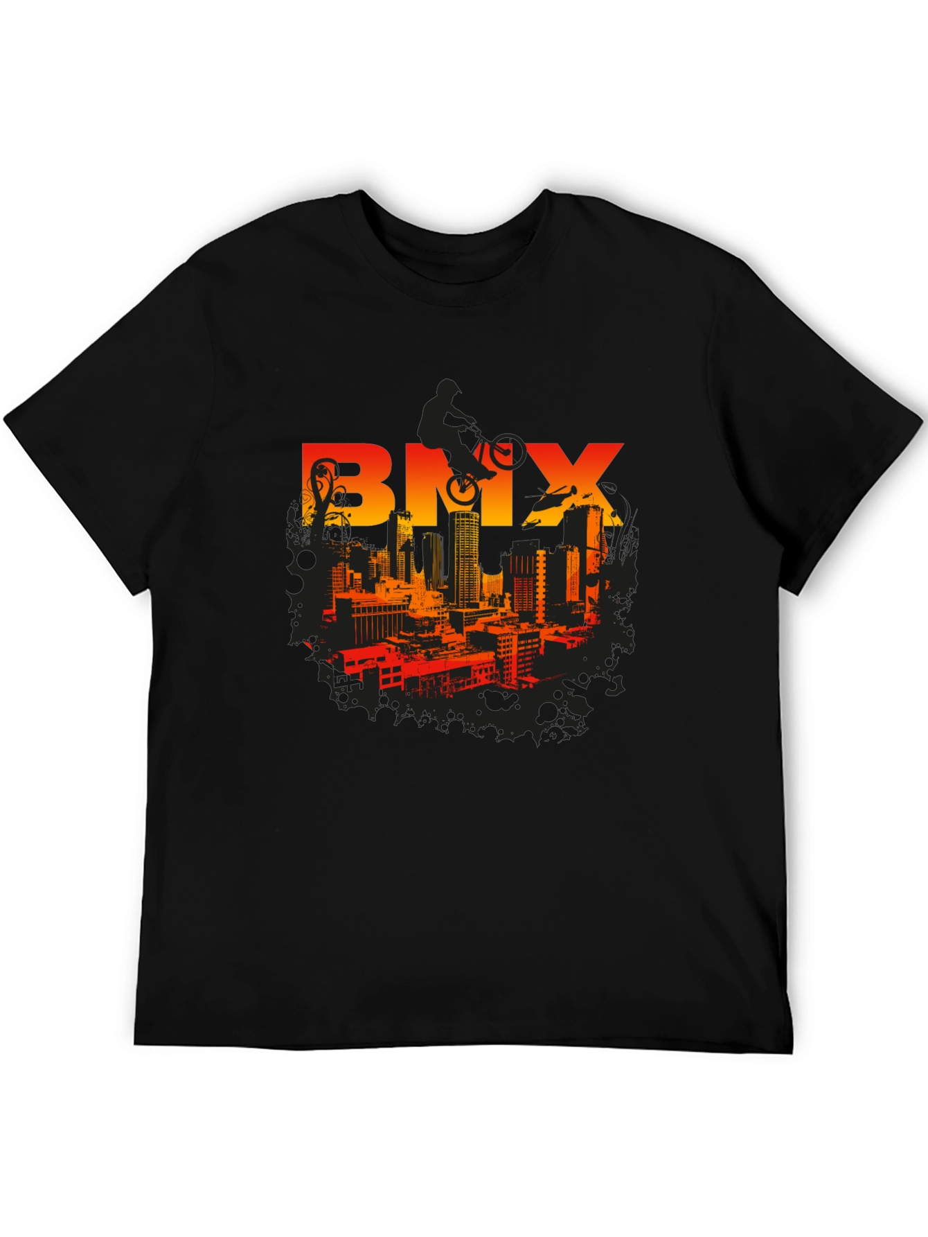 BMX Cityscape Graphic Tee