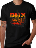 BMX Cityscape Graphic Tee