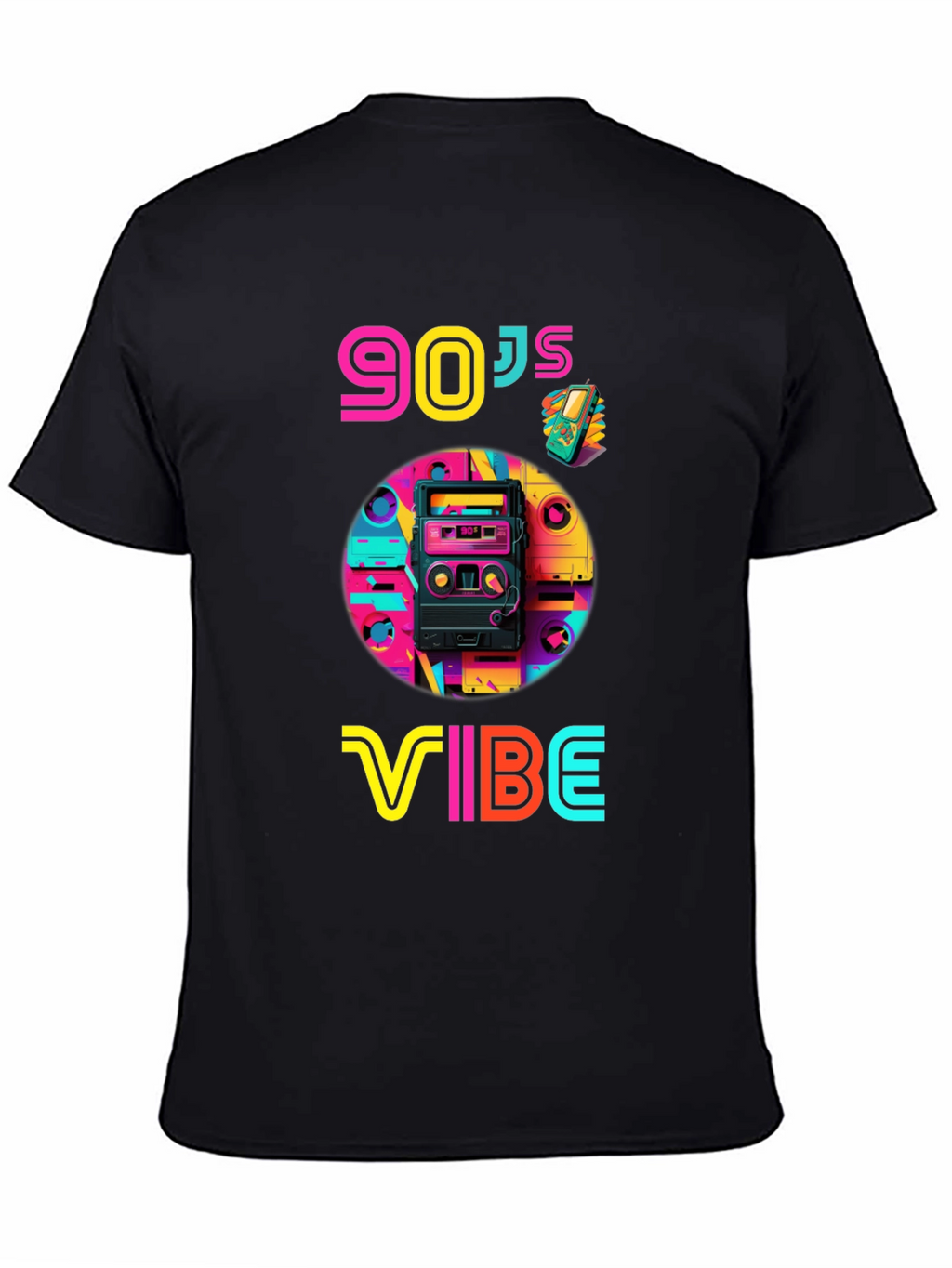 90s Vibe Graphic Tee - Retro Style