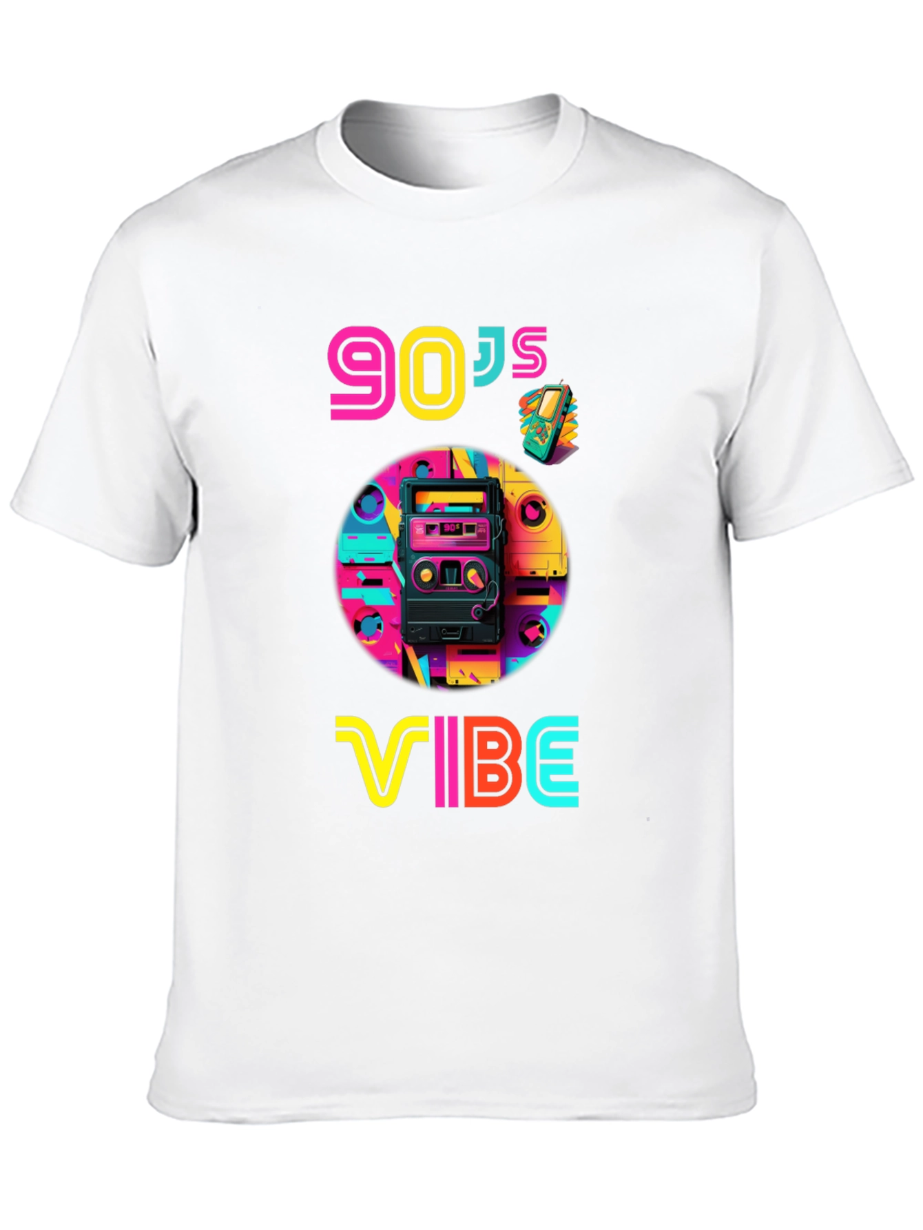 90s Vibe Graphic Tee - Retro Style