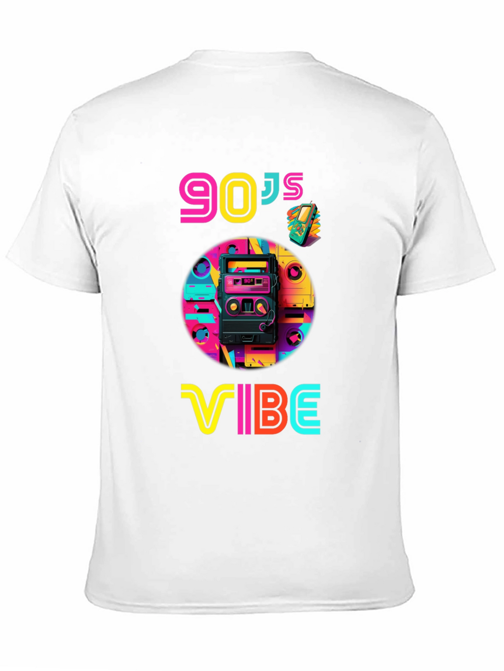 90s Vibe Graphic Tee - Retro Style