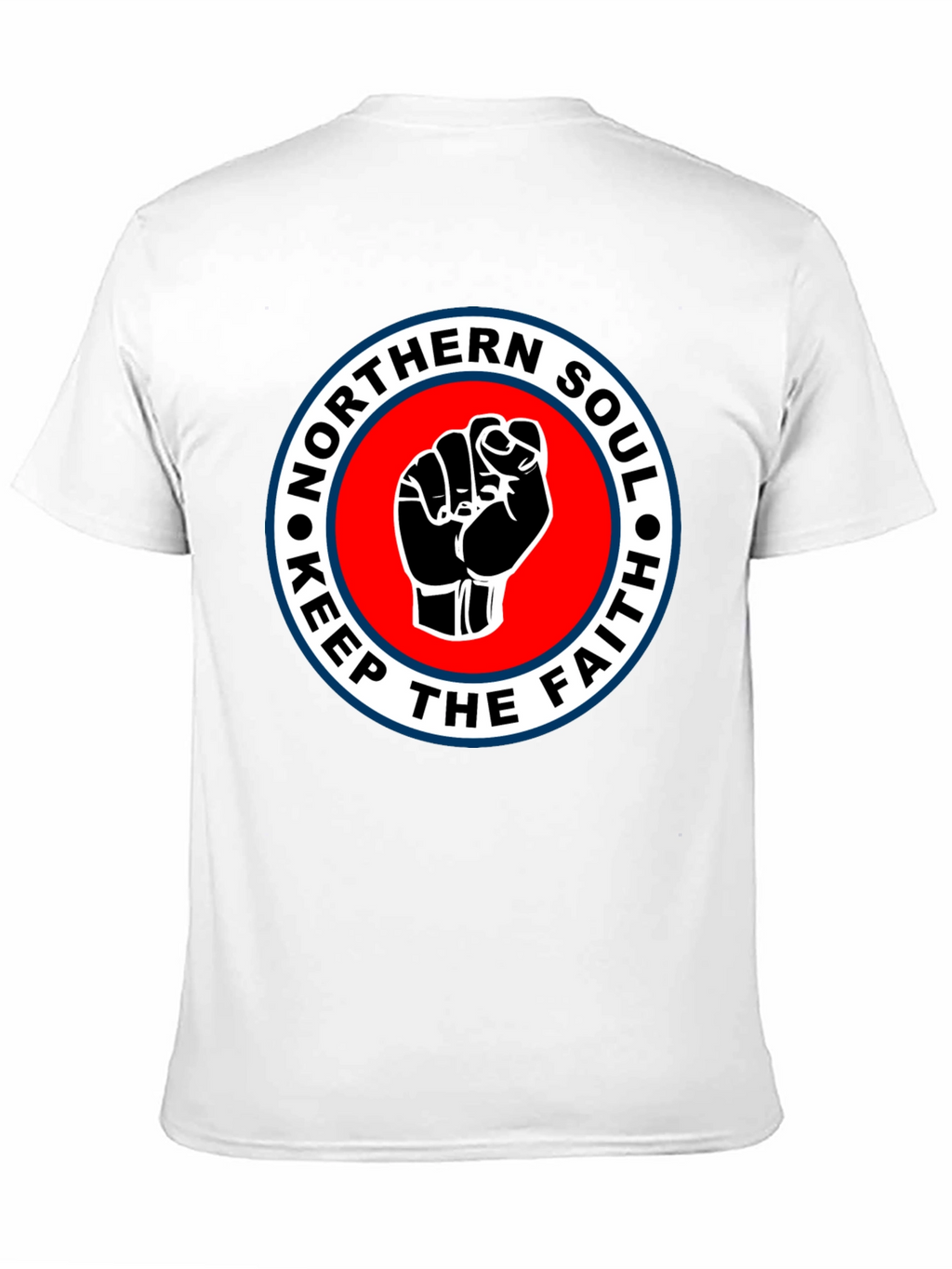 Northern Soul Keep The Faith T-Shirt - Black