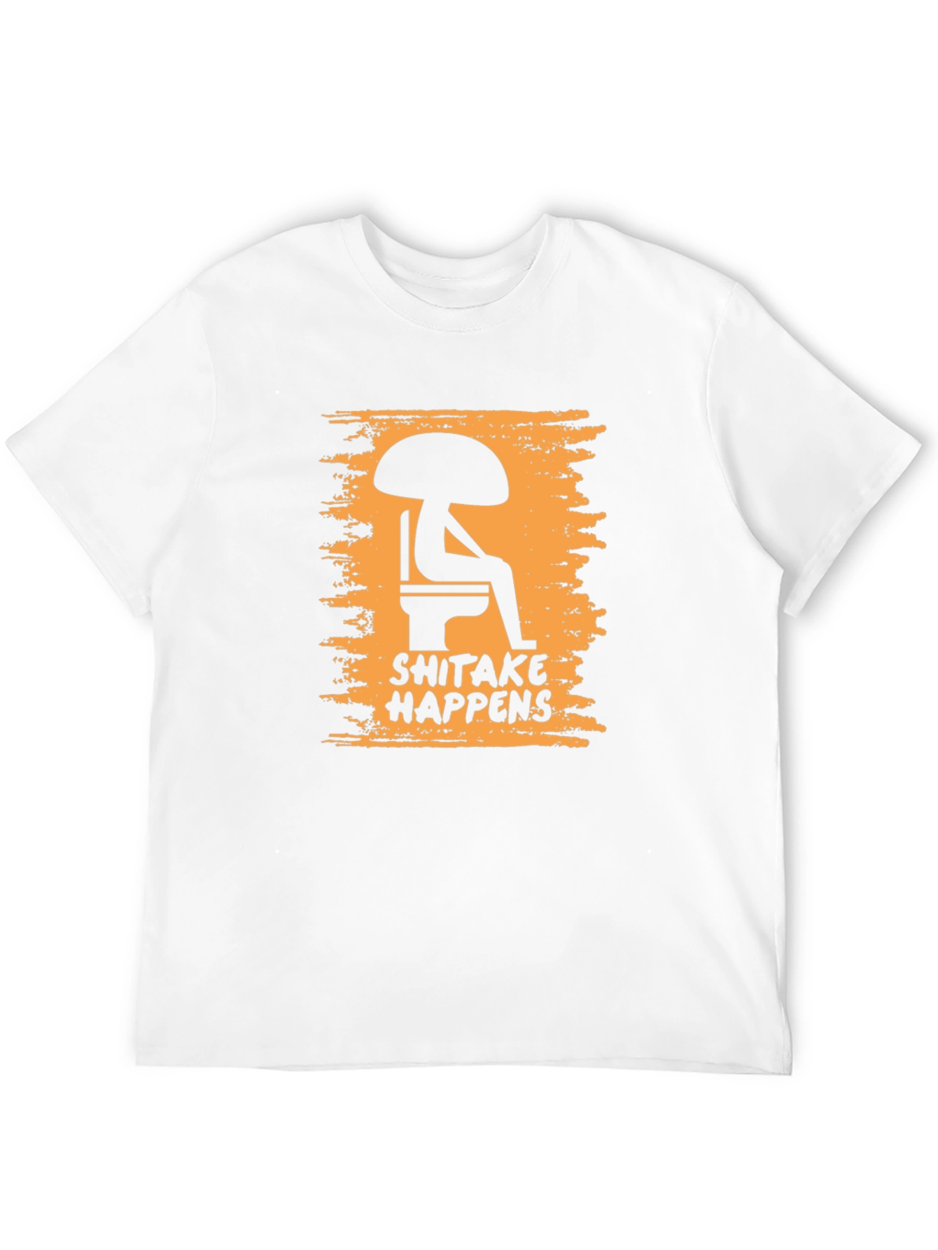 Shiitake Happens Funny Graphic Tee
