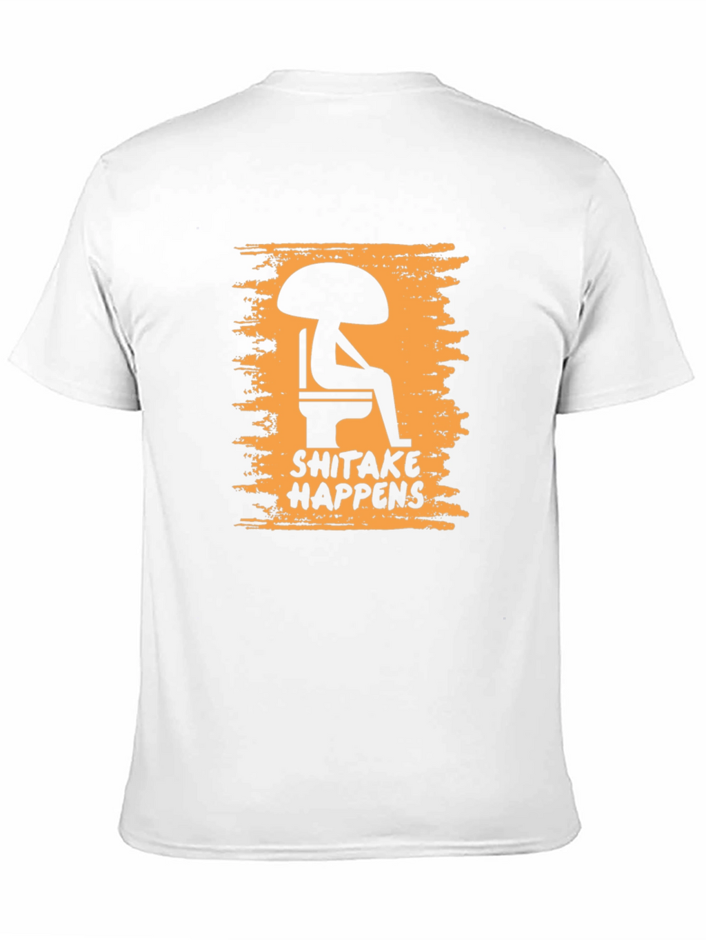 Shiitake Happens Funny Graphic Tee