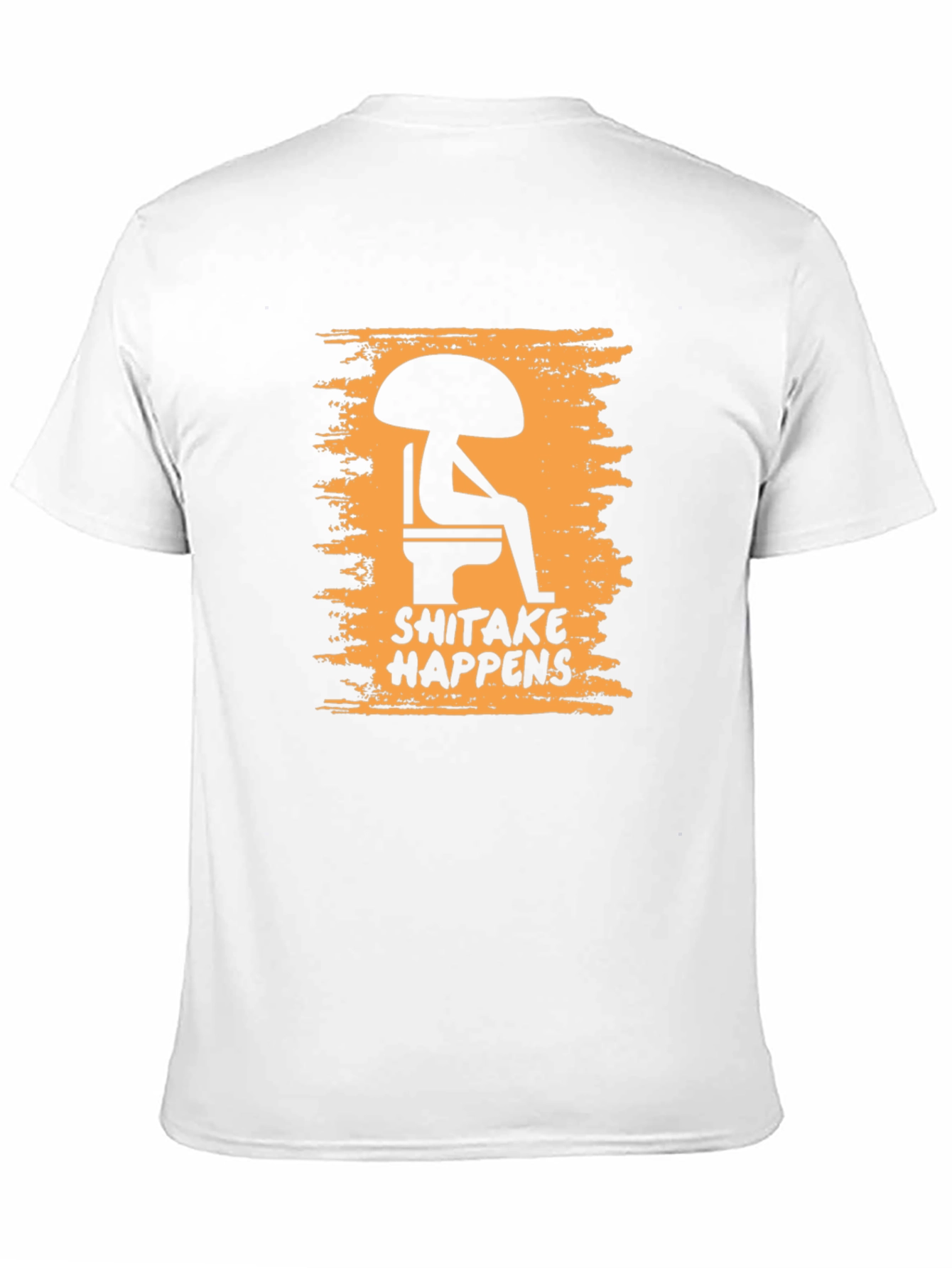 Shiitake Happens Funny Graphic Tee
