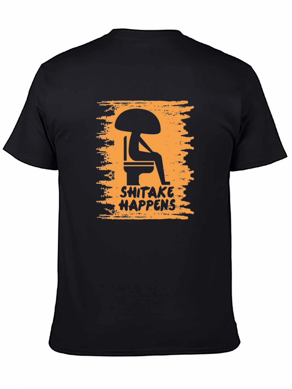 Shiitake Happens Funny Graphic Tee