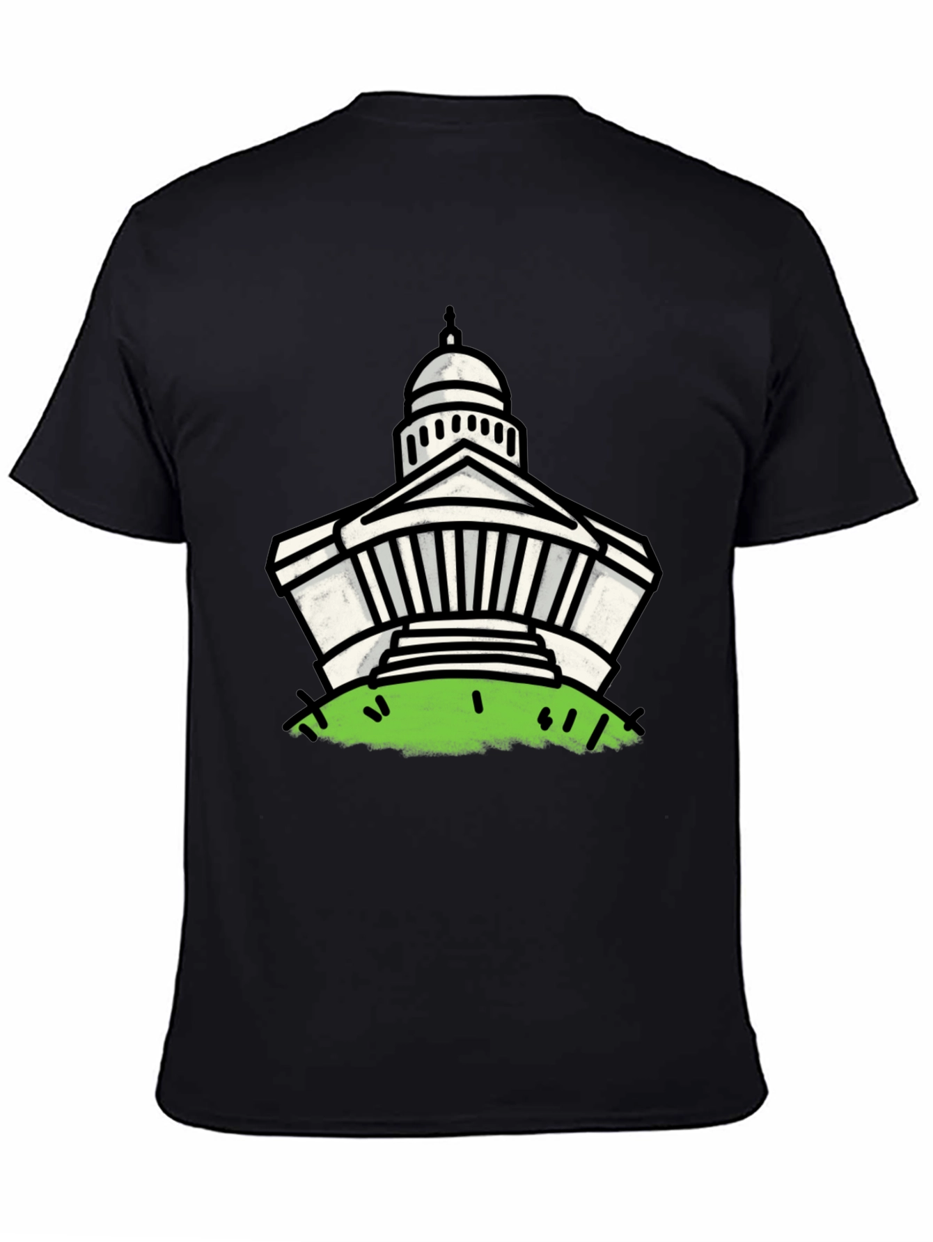Capitol Building Graphic Print Tee