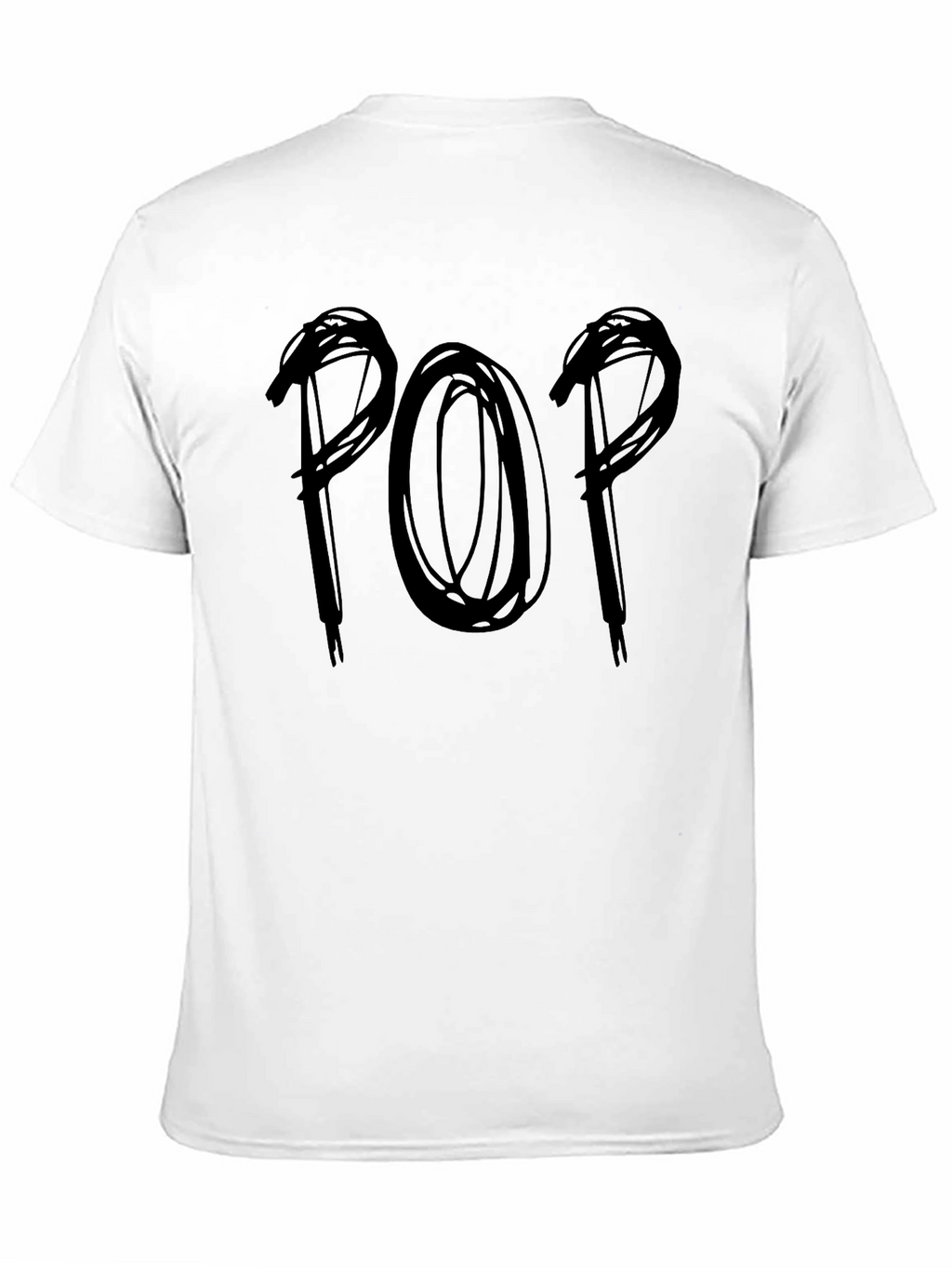 Mens POP Graphic T-Shirt - Black