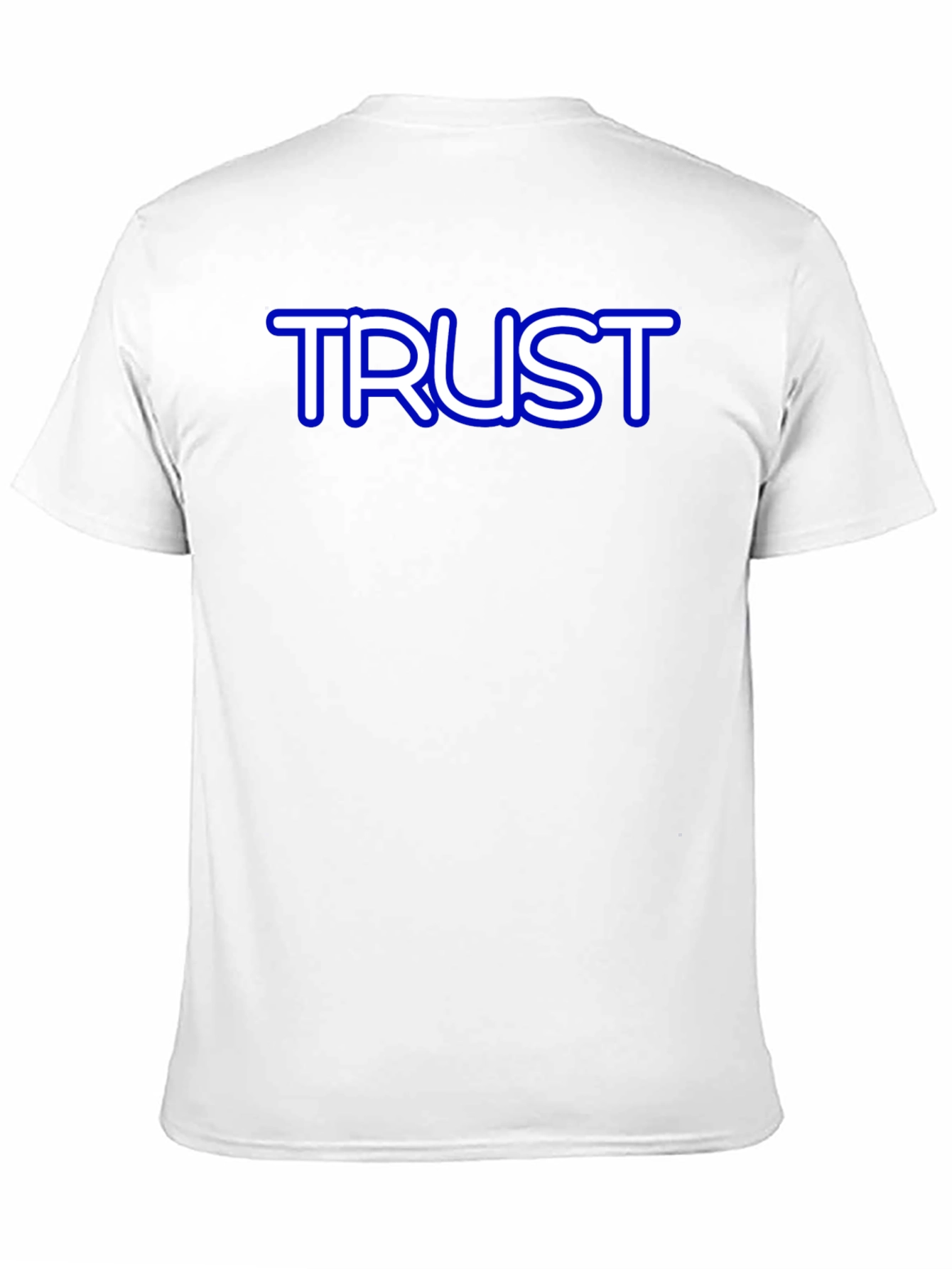 Trust Graphic Tee - Soft Cotton Crew Neck T-Shirt