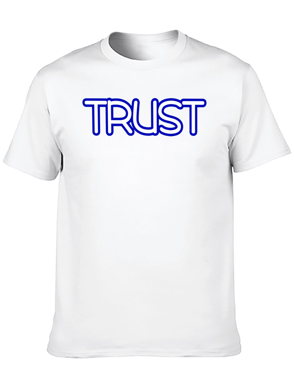 Trust Graphic Tee - Soft Cotton Crew Neck T-Shirt