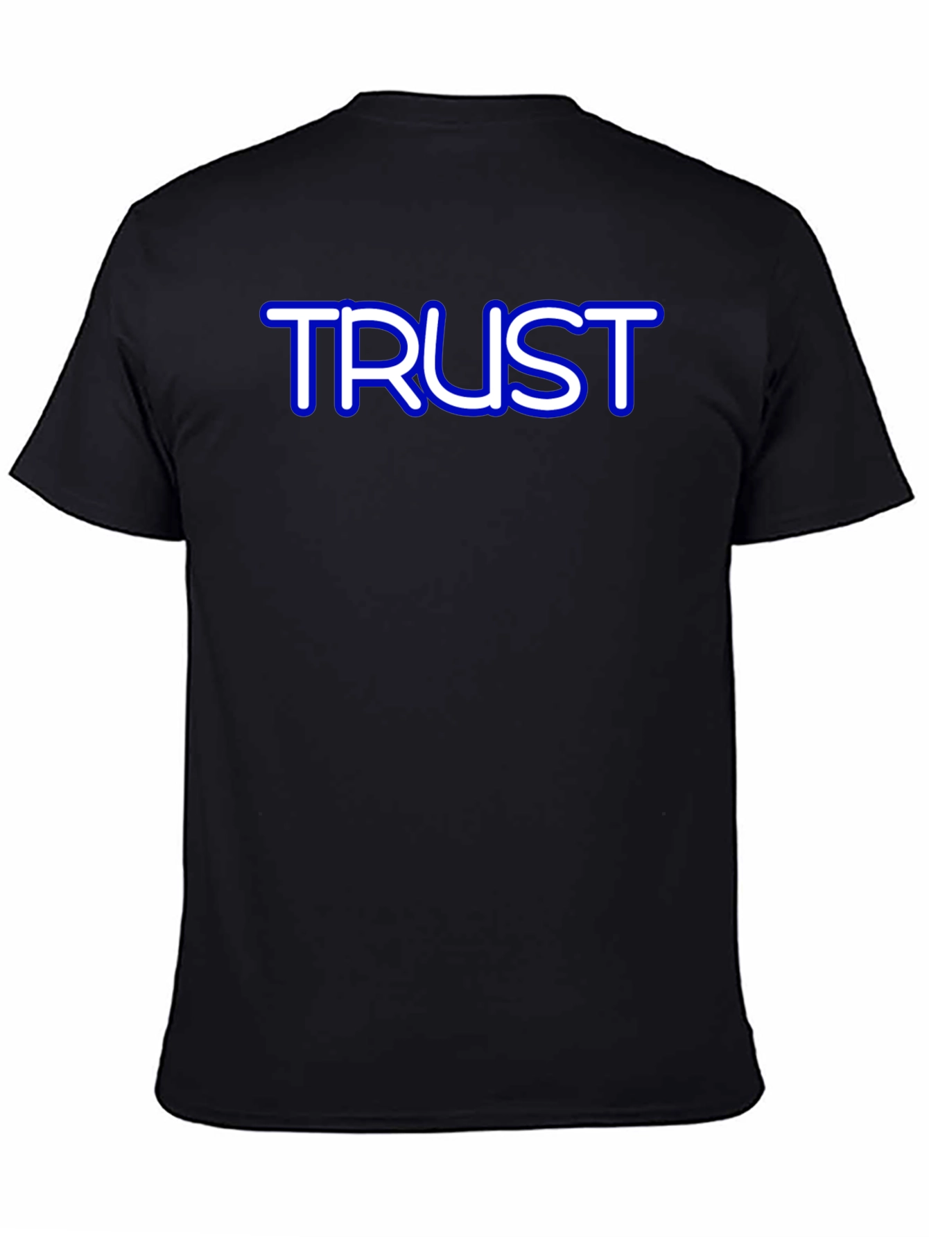 Trust Graphic Tee - Soft Cotton Crew Neck T-Shirt