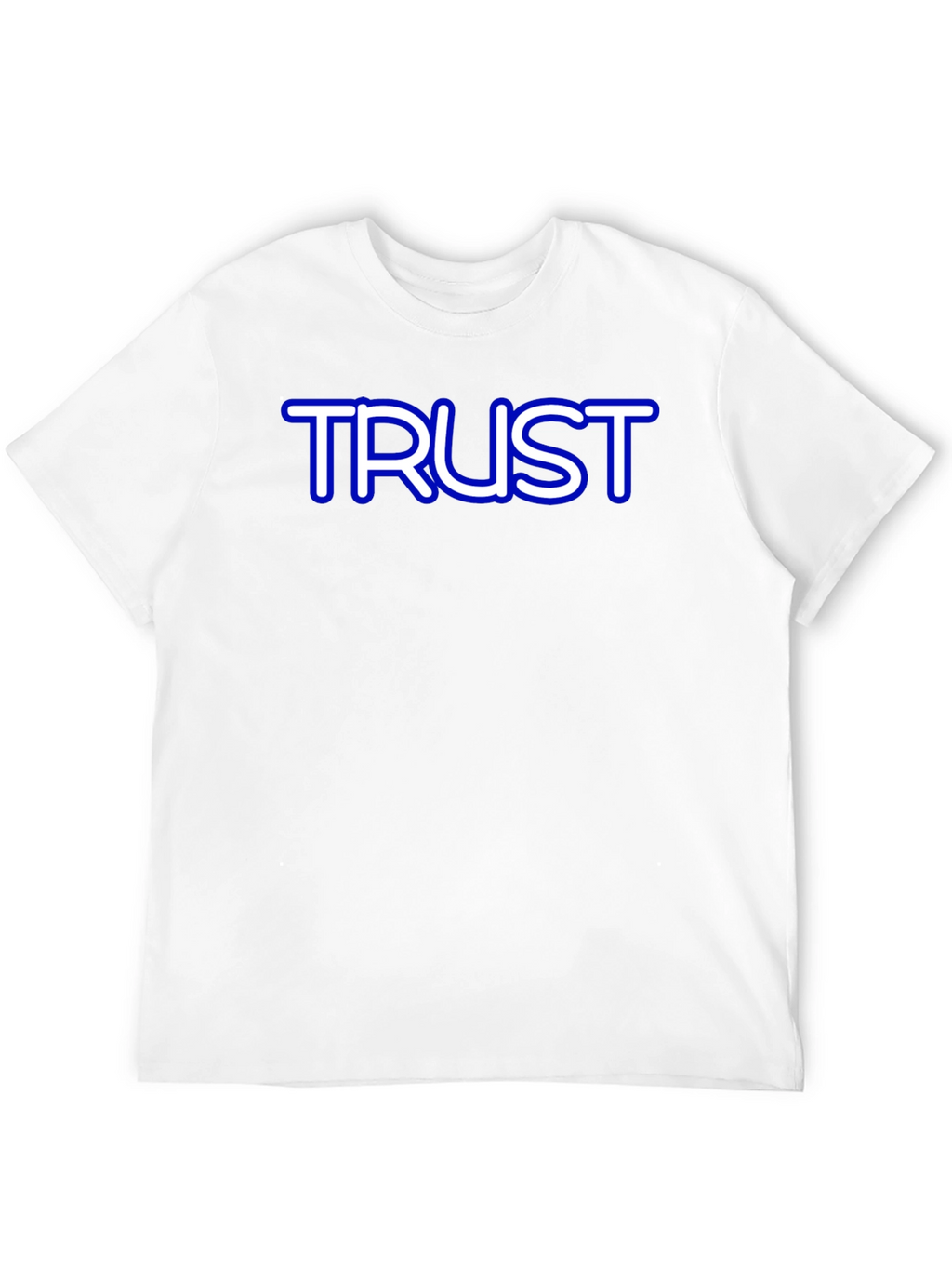 Trust Graphic Tee - Soft Cotton Crew Neck T-Shirt