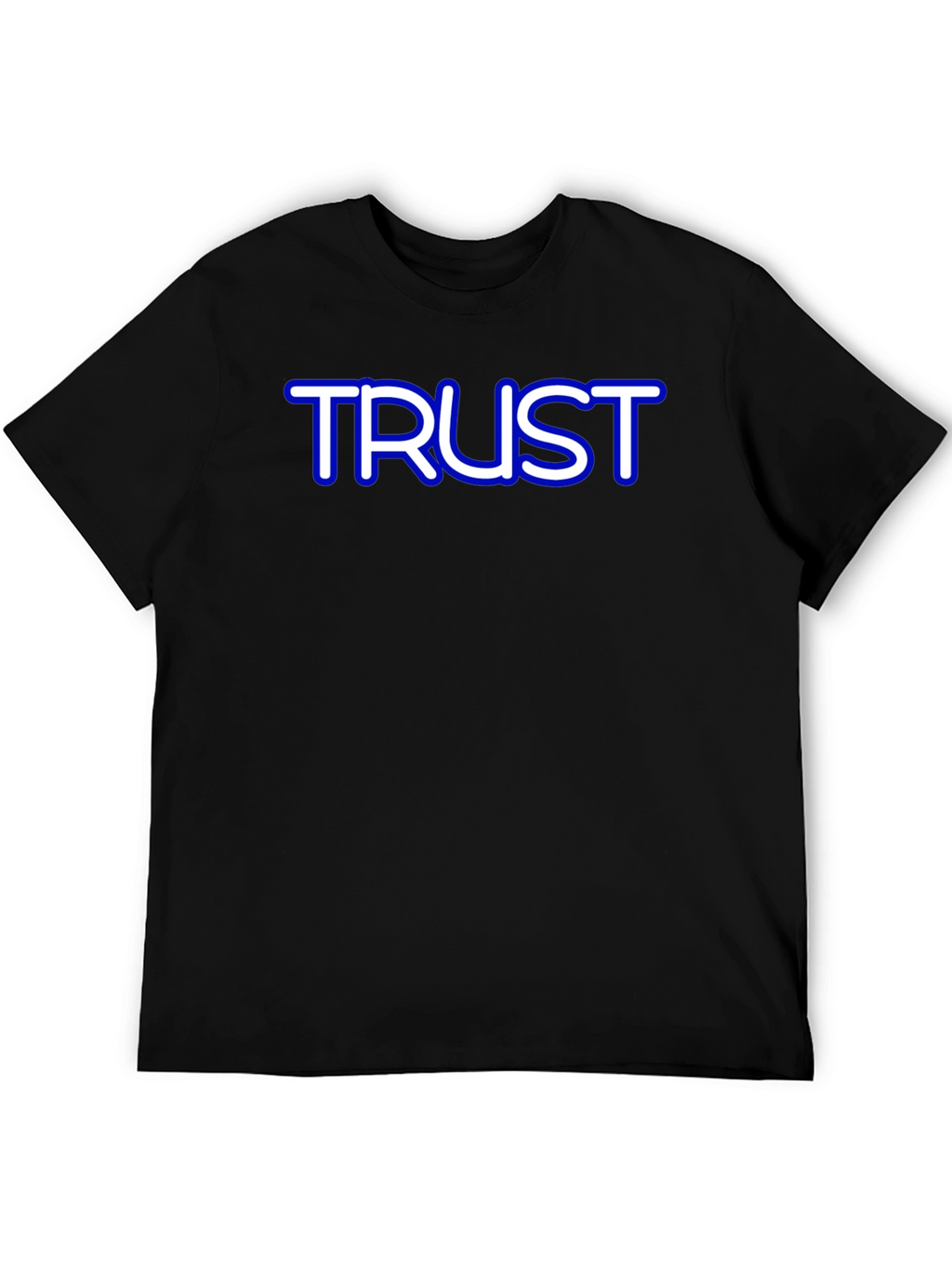 Trust Graphic Tee - Soft Cotton Crew Neck T-Shirt