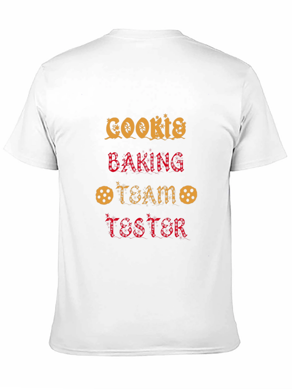 Cookies Baking Team Tester T-Shirt - Black
