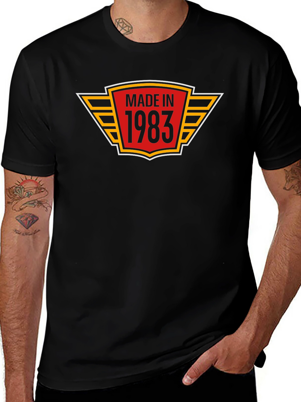 Made in 1983 Graphic Tee - Birthday Gift