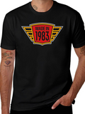 Made in 1983 Graphic Tee - Birthday Gift