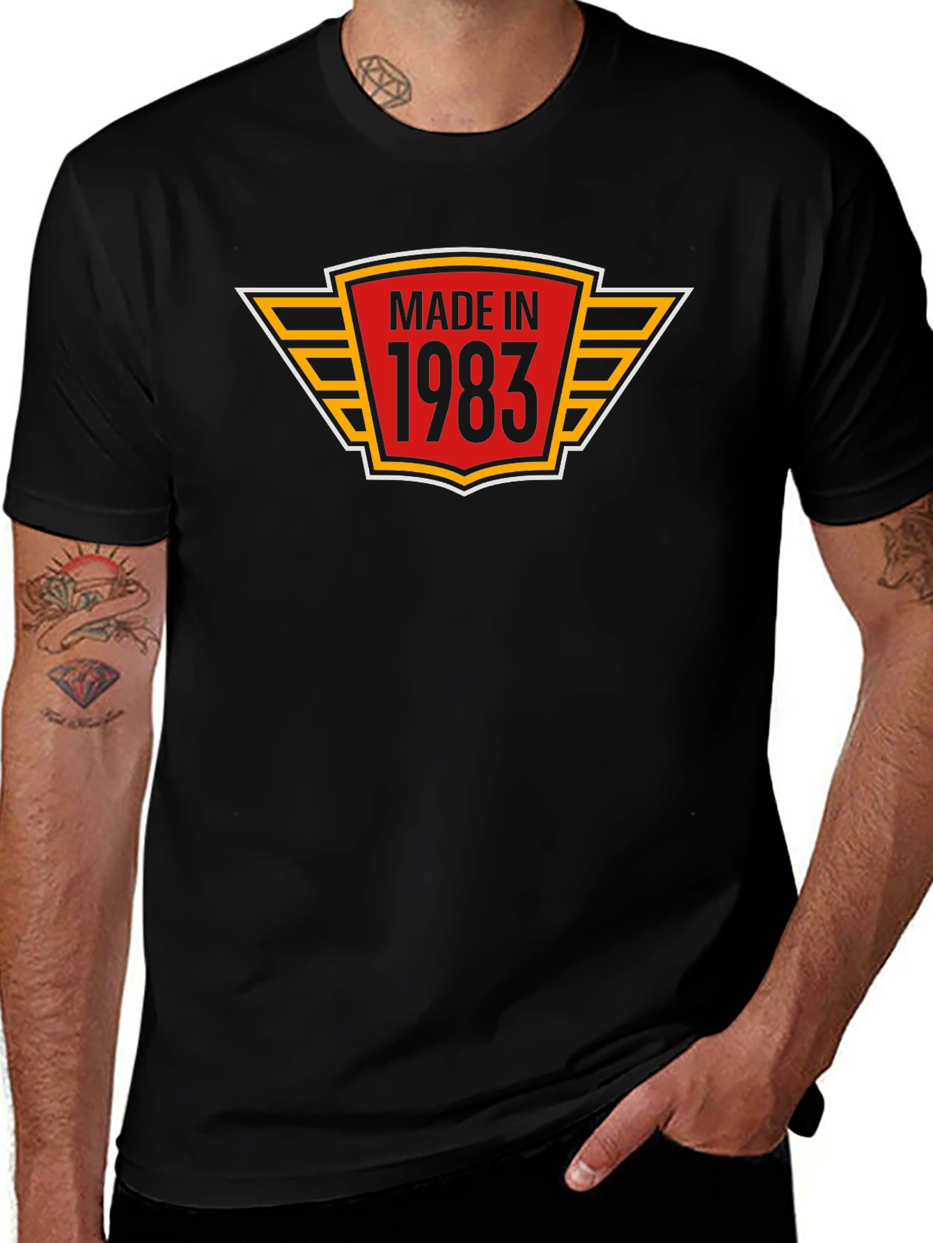 Made in 1983 Graphic Tee - Birthday Gift