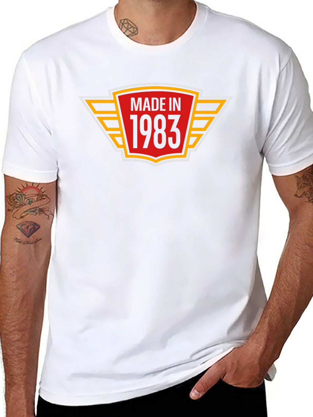 Made in 1983 Graphic Tee - Birthday Gift