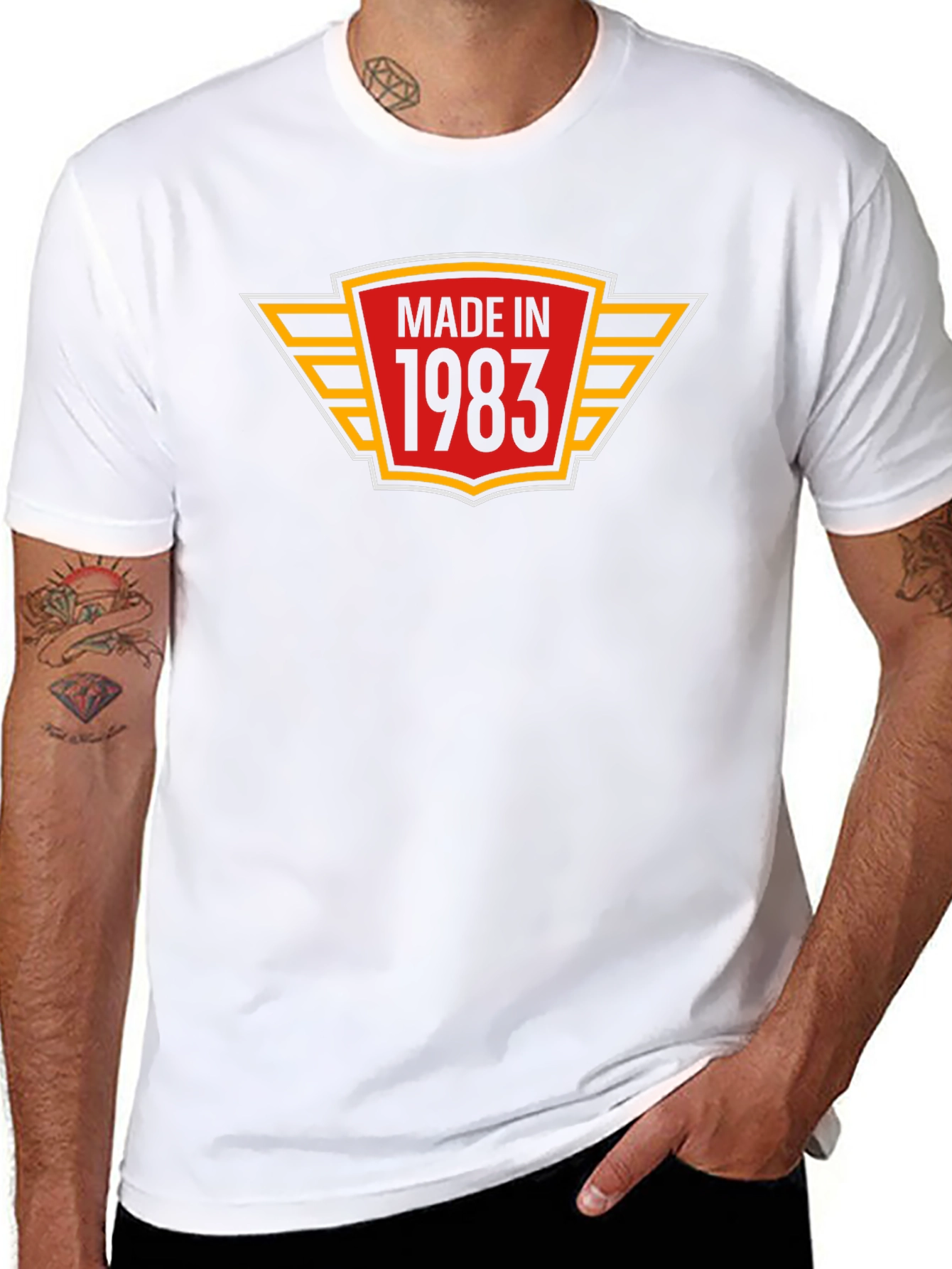 Made in 1983 Graphic Tee - Birthday Gift