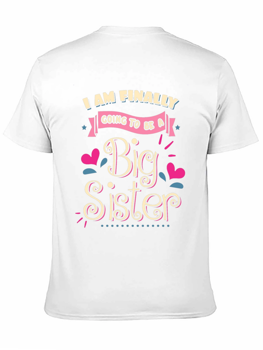 Big Sister T-Shirt - Expecting Announcement Tee