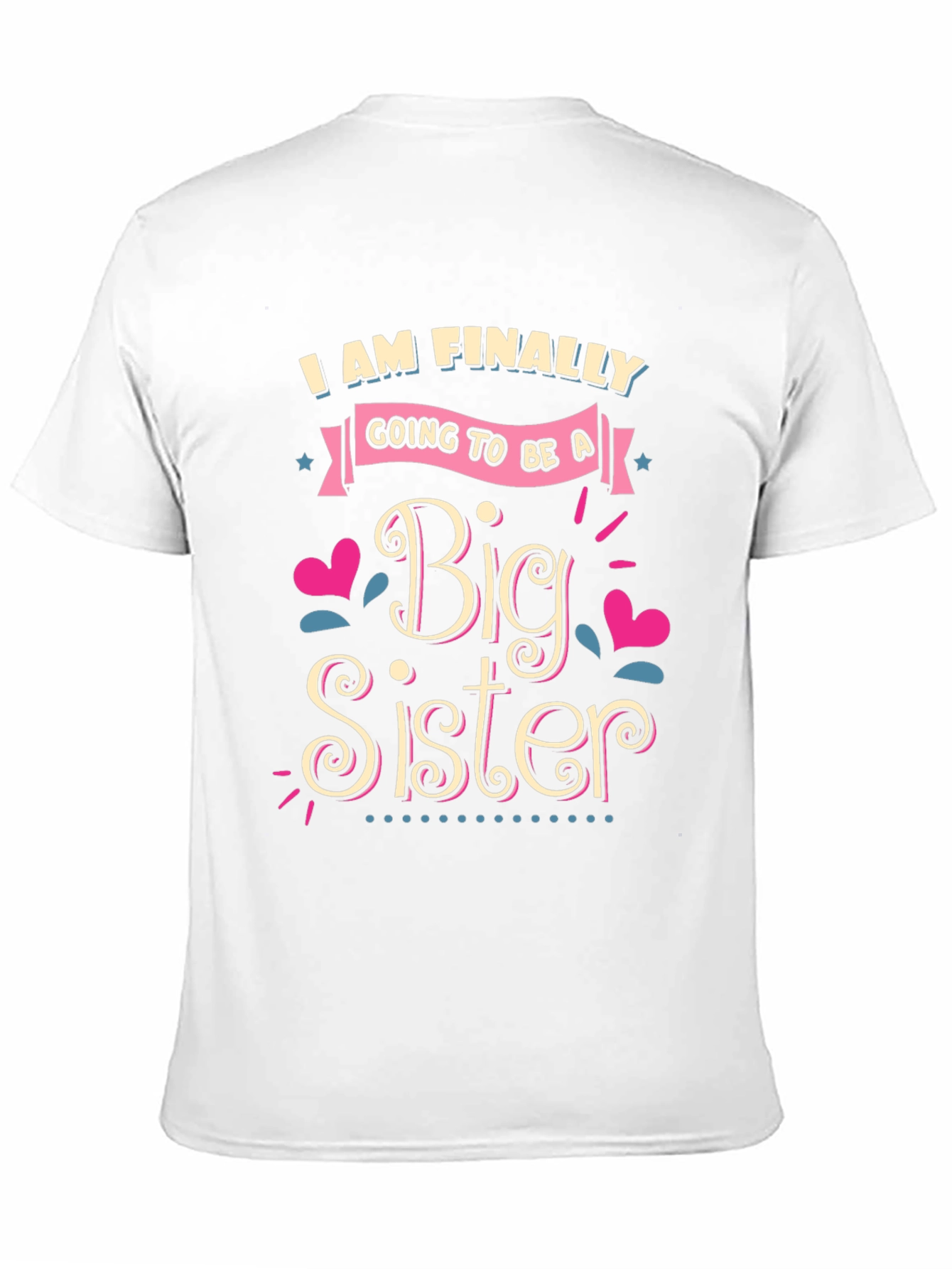 Big Sister T-Shirt - Expecting Announcement Tee