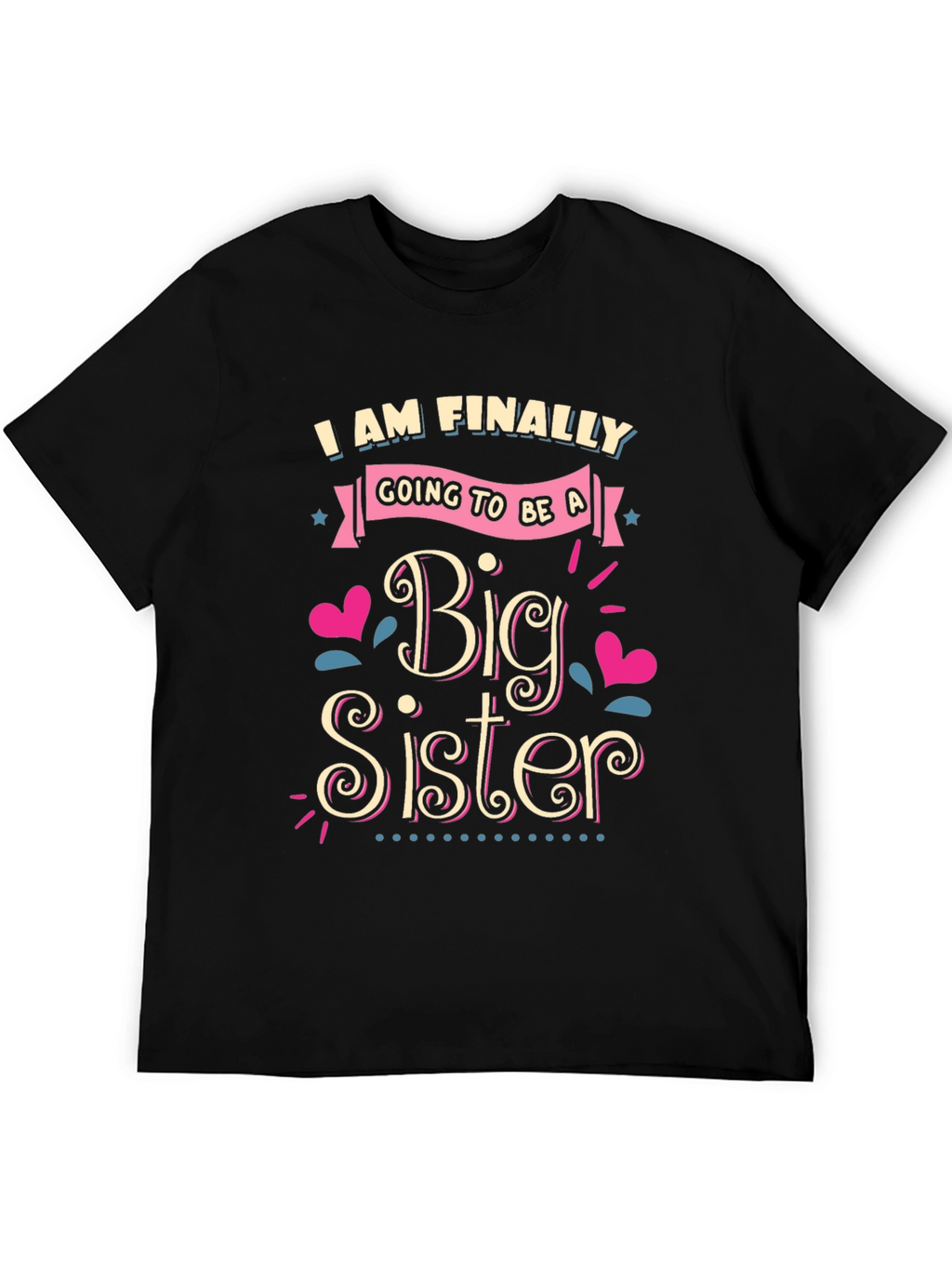 Big Sister T-Shirt - Expecting Announcement Tee