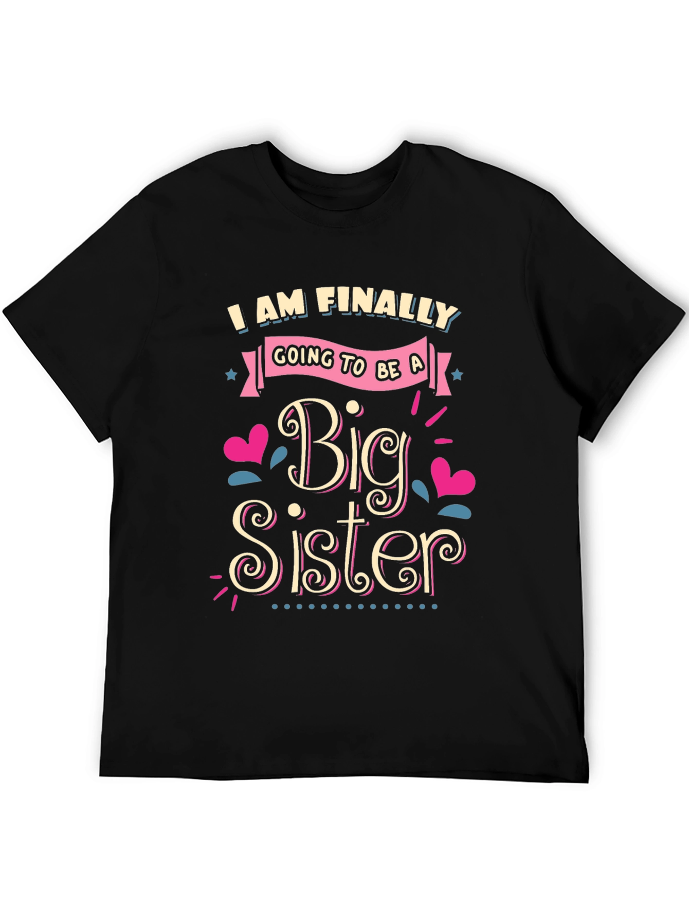 Big Sister T-Shirt - Expecting Announcement Tee
