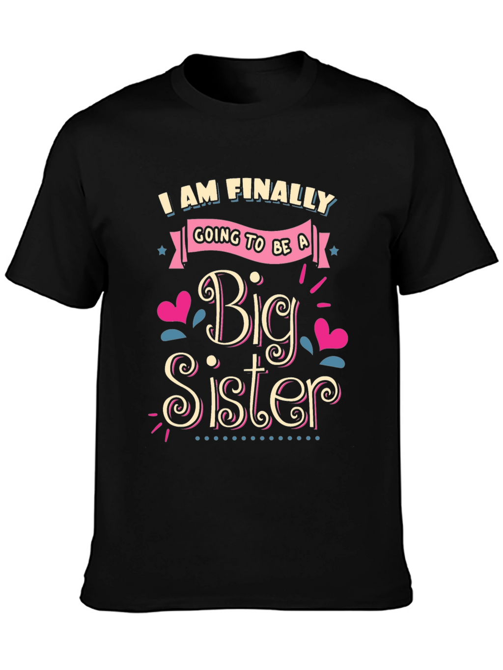 Big Sister T-Shirt - Expecting Announcement Tee