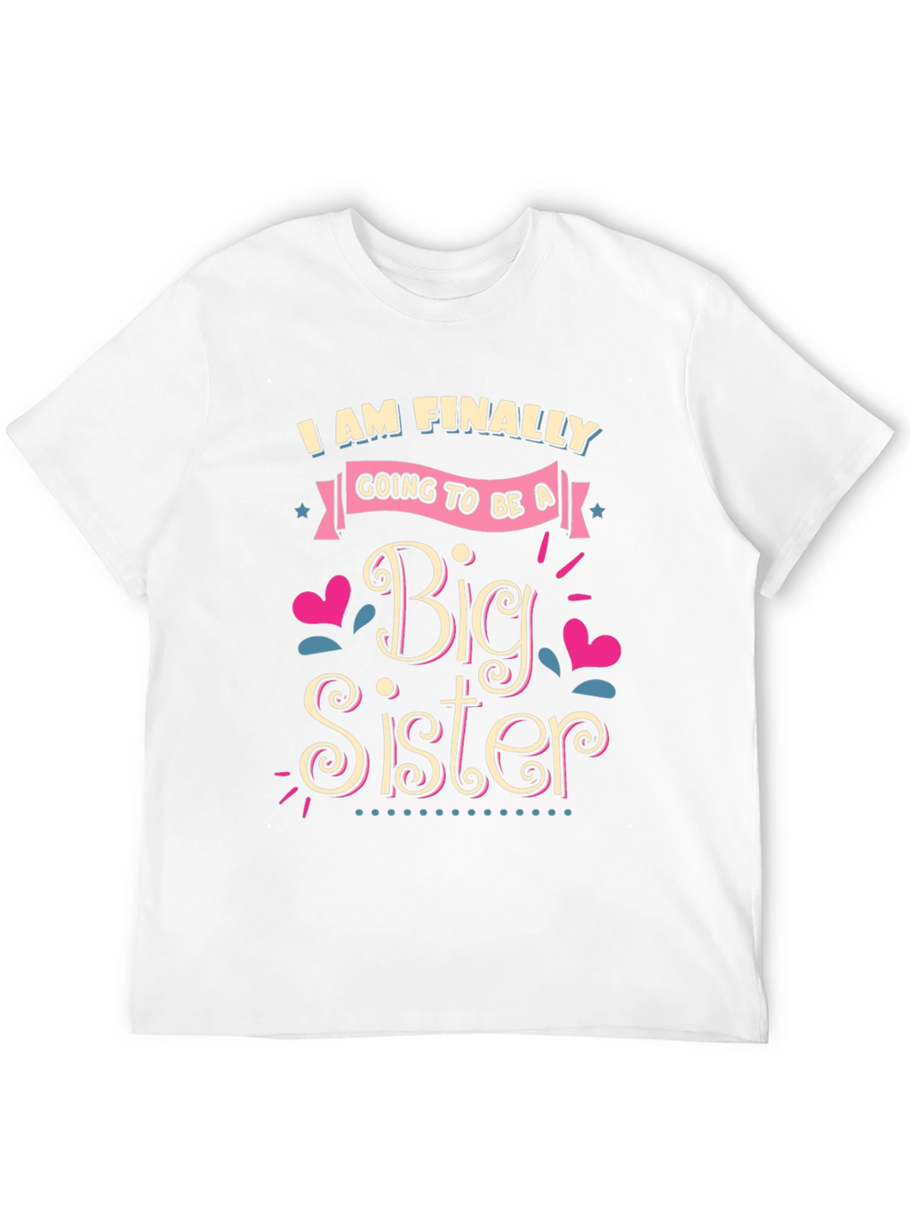 Big Sister T-Shirt - Expecting Announcement Tee