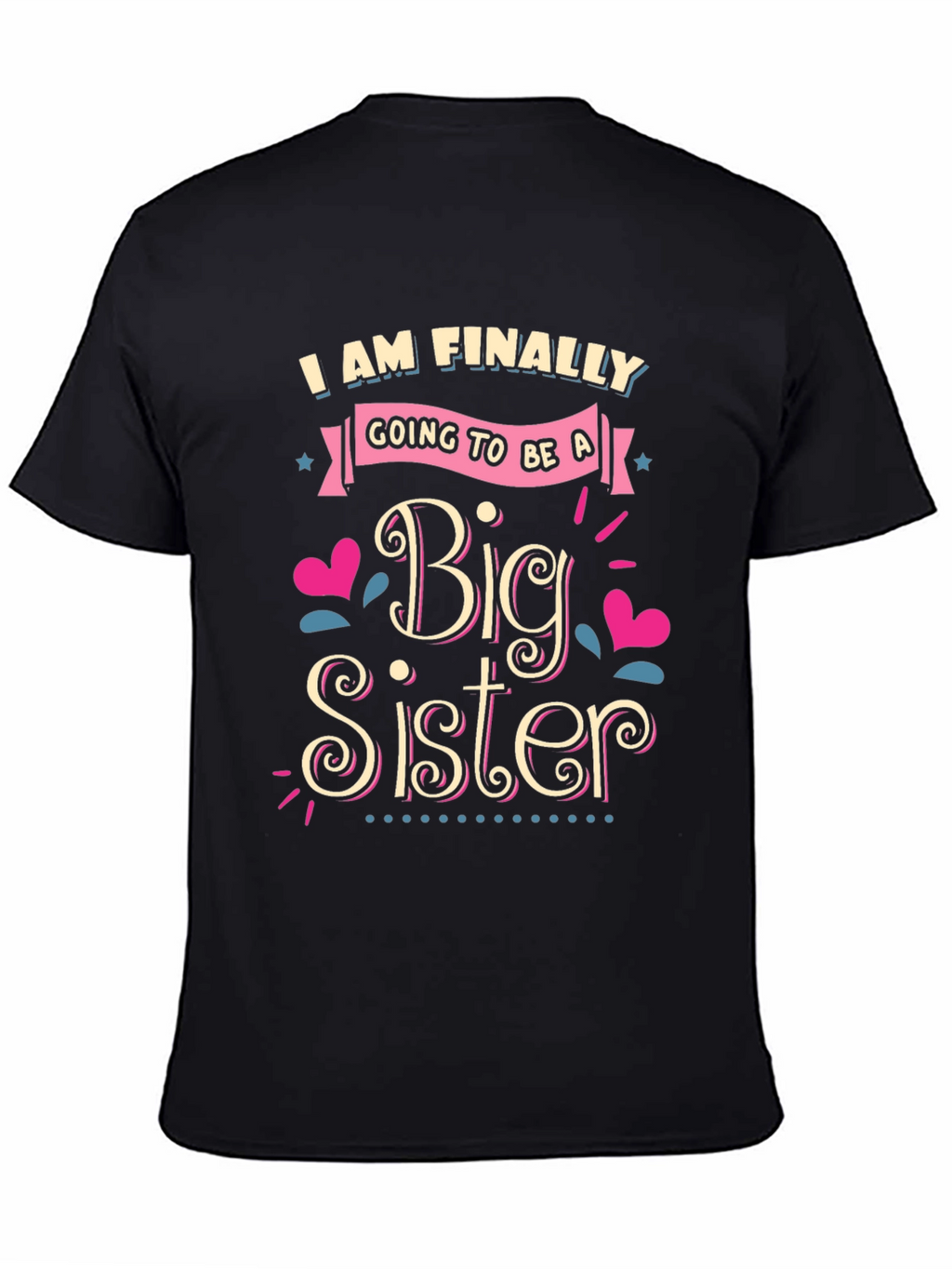 Big Sister T-Shirt - Expecting Announcement Tee