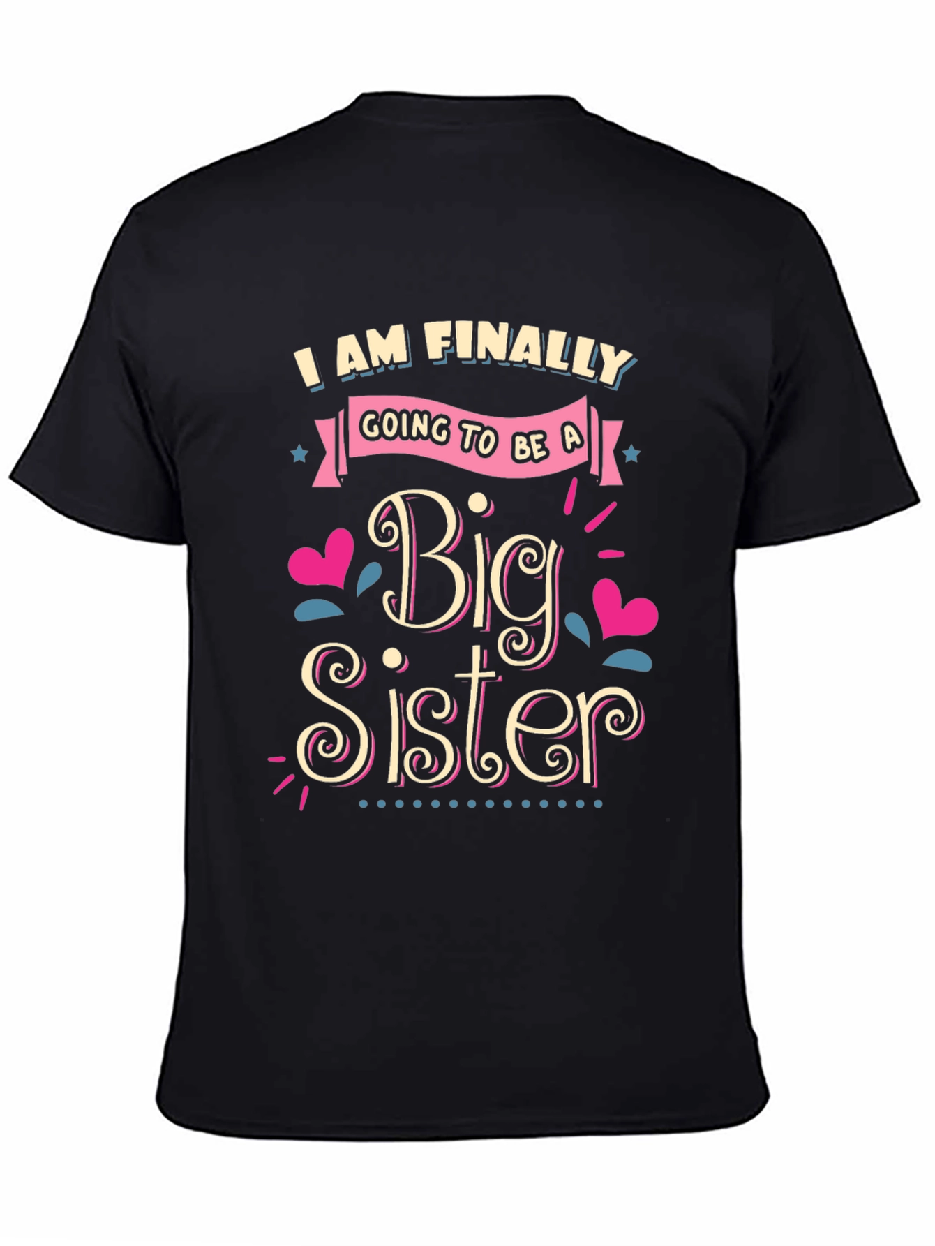 Big Sister T-Shirt - Expecting Announcement Tee