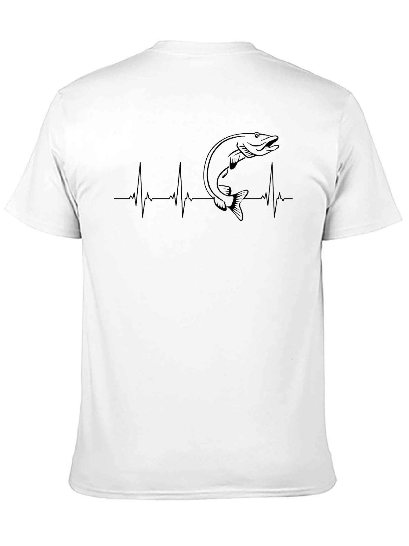 Fish Heartbeat Graphic Tee - Anglers Passion