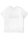 Feel Safe Sleep With A Carpenter Graphic T-Shirt