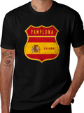 Pamplona Espana Shield T-Shirt