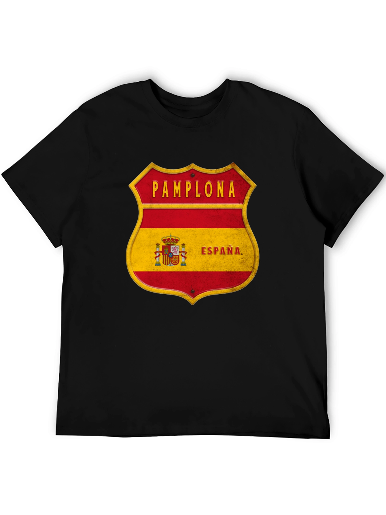 Pamplona Espana Shield T-Shirt