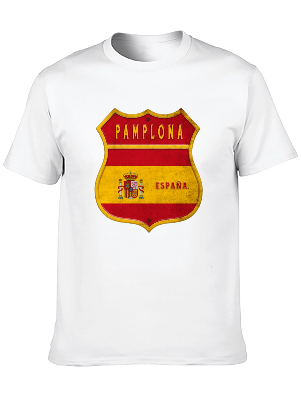 Pamplona Espana Shield T-Shirt