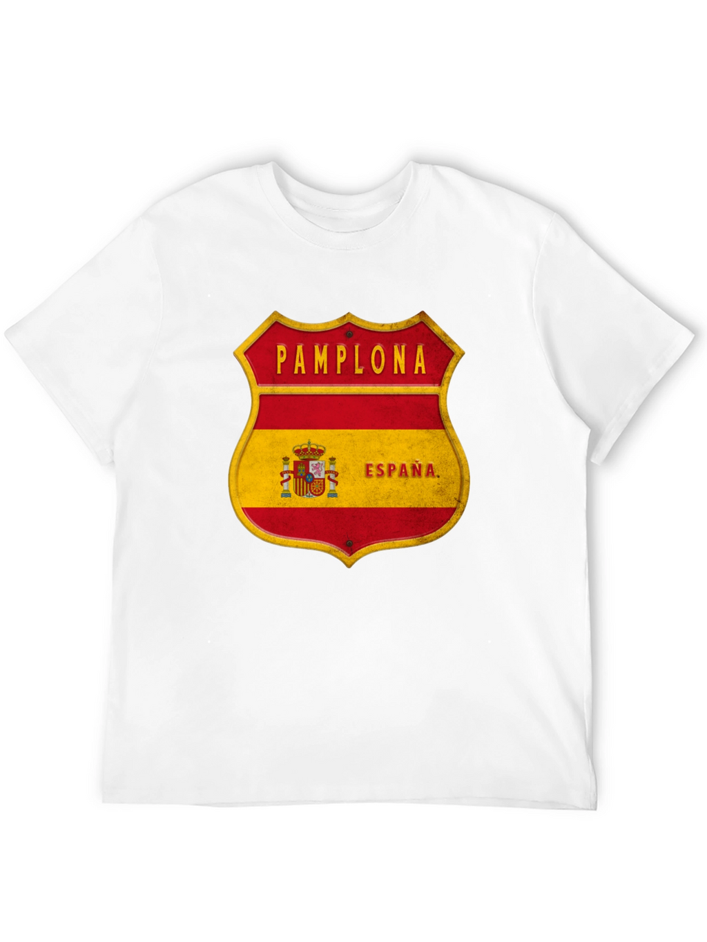 Pamplona Espana Shield T-Shirt