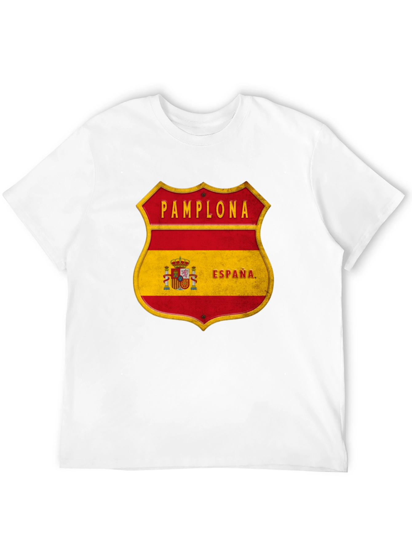 Pamplona Espana Shield T-Shirt