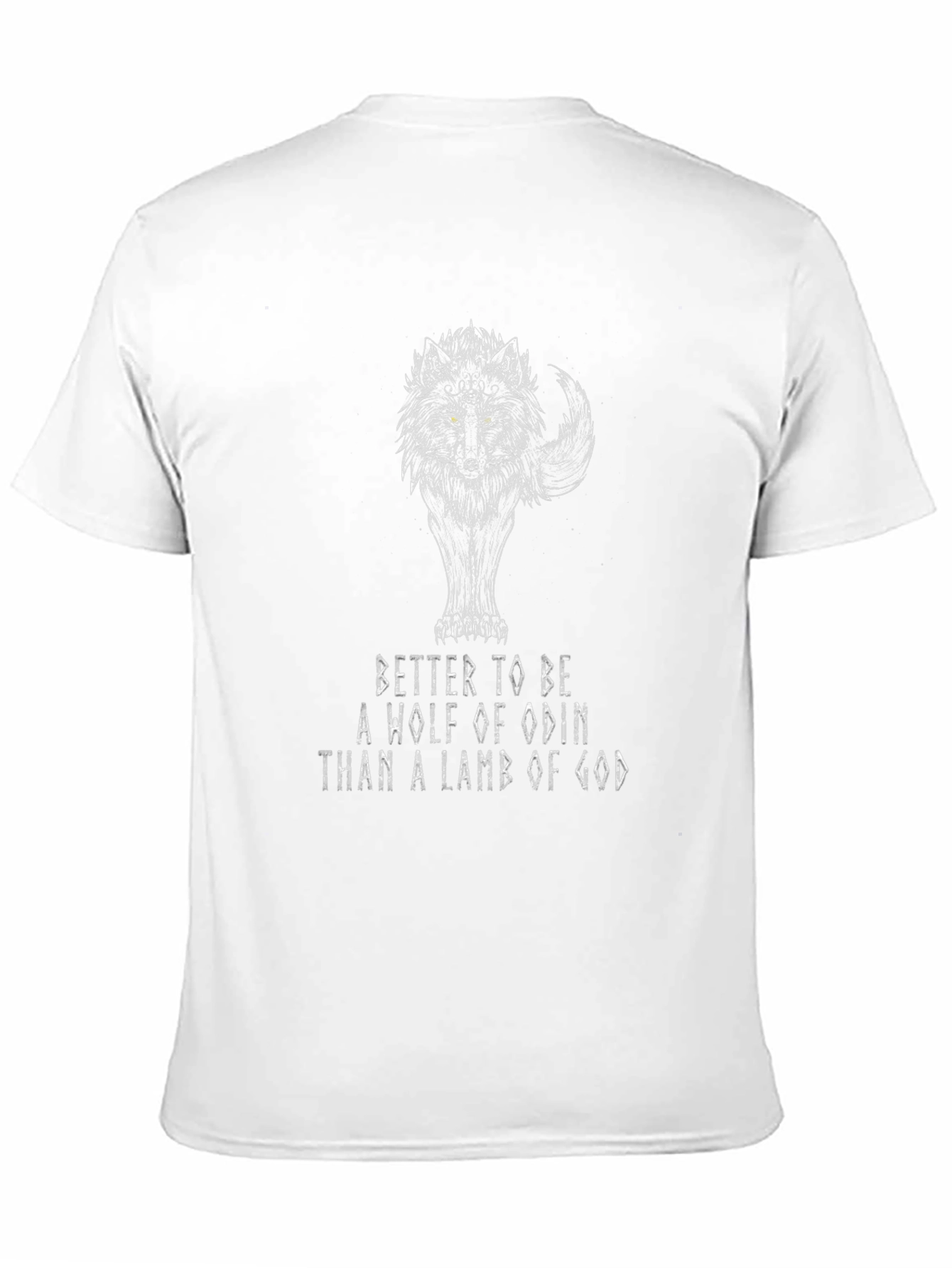 Wolf of Odin Graphic T-Shirt - Viking Inspired