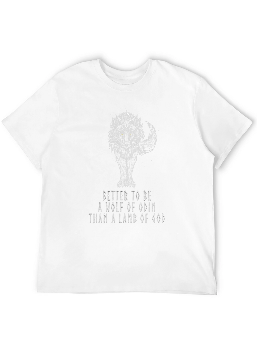 Wolf of Odin Graphic T-Shirt - Viking Inspired