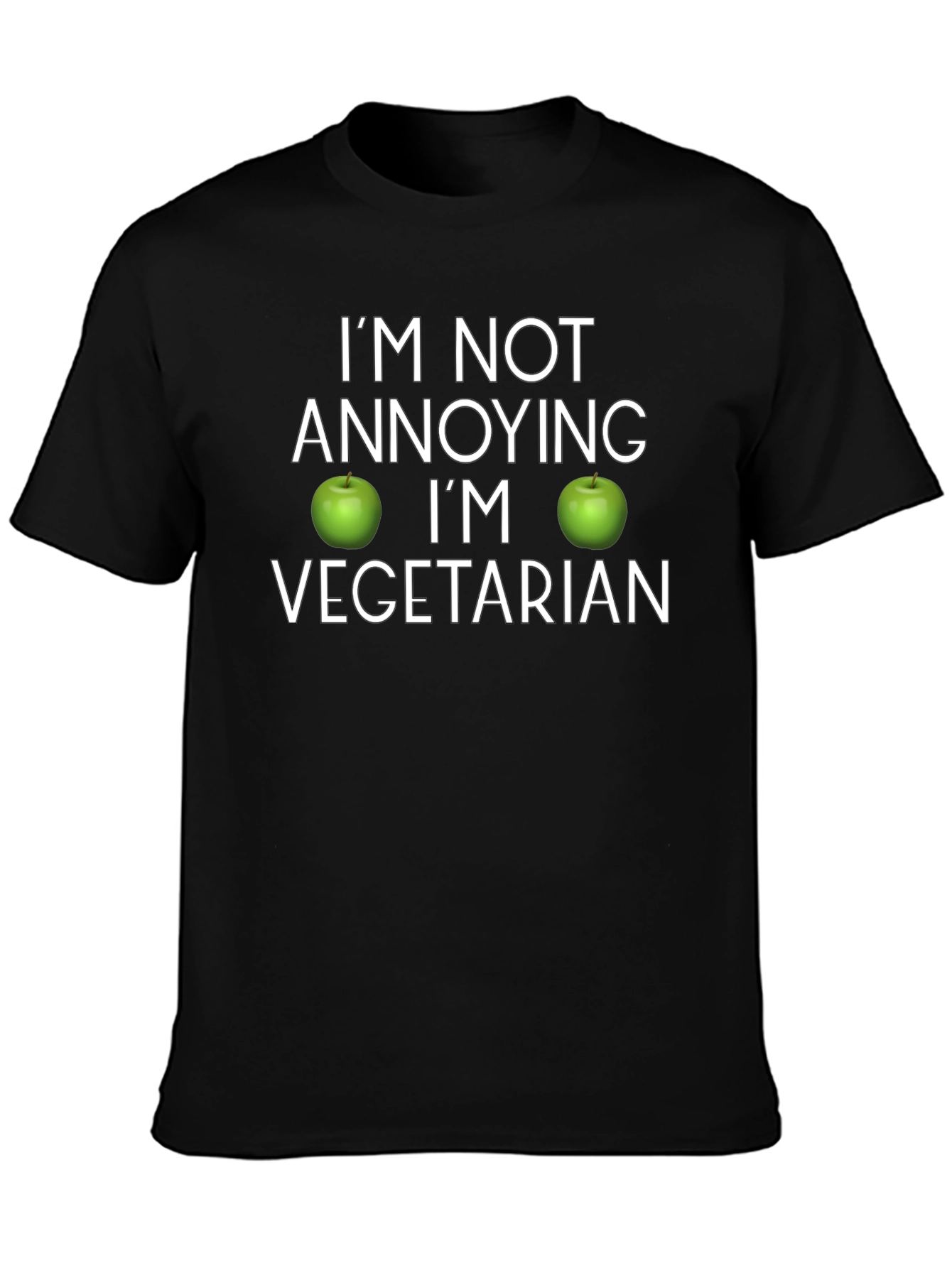 Vegetarian Graphic T-Shirt - Humorous Vegan Apparel