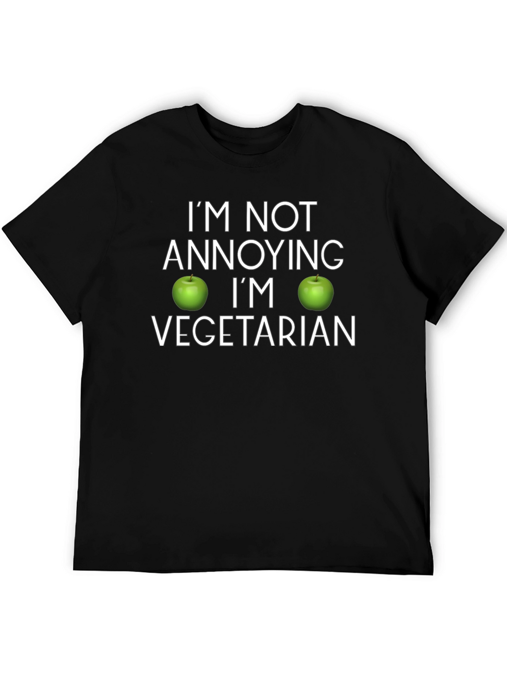 Vegetarian Graphic T-Shirt - Humorous Vegan Apparel