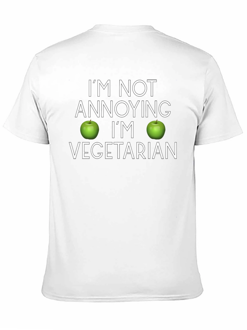Vegetarian Graphic T-Shirt - Humorous Vegan Apparel