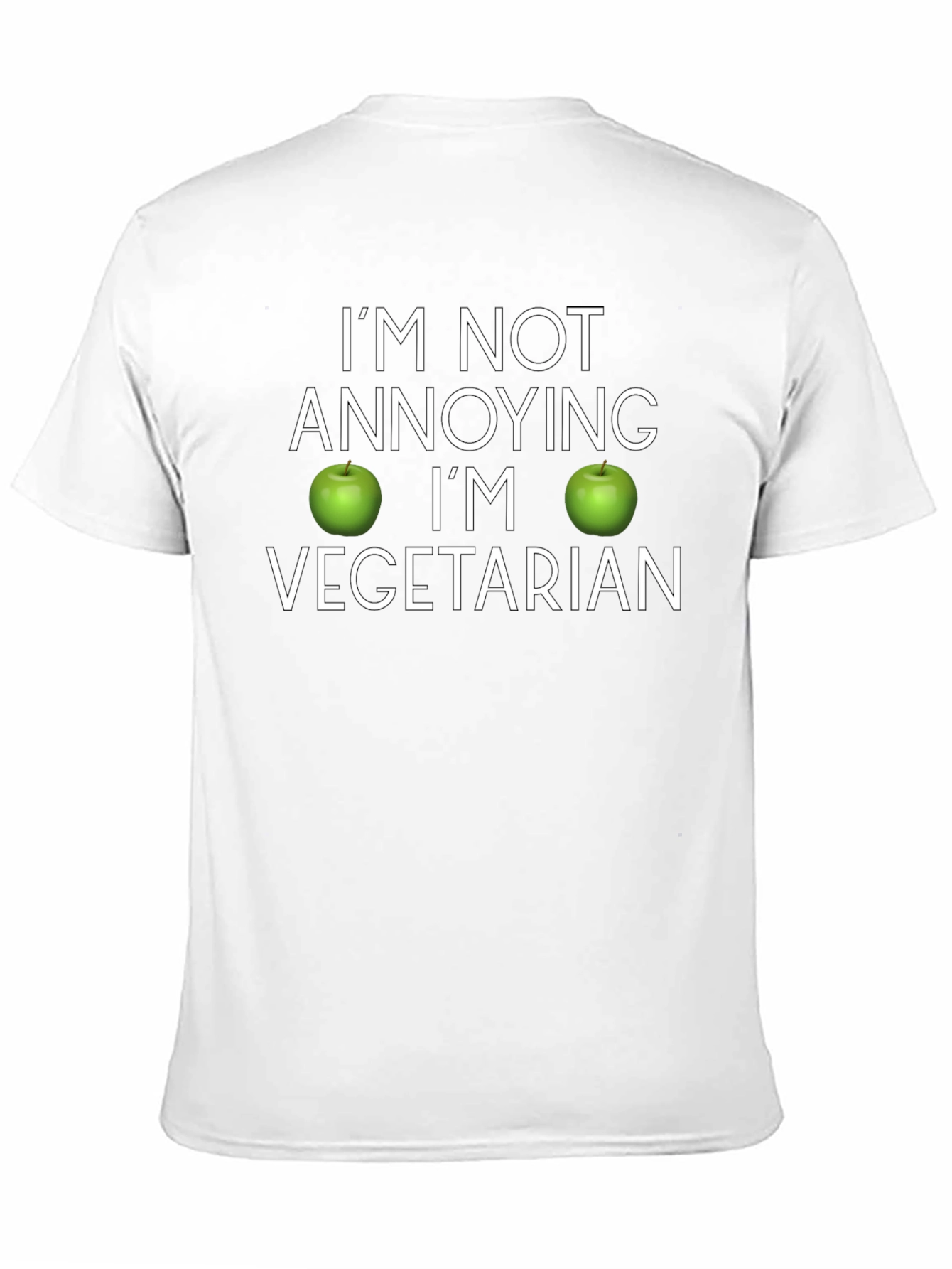 Vegetarian Graphic T-Shirt - Humorous Vegan Apparel