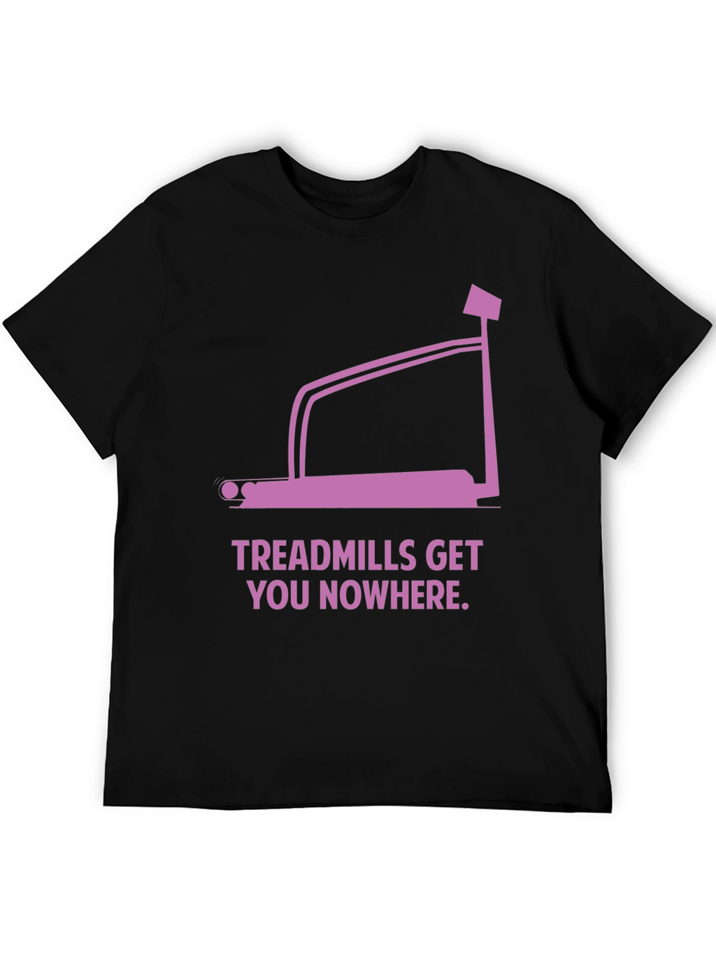 Treadmill Graphic Tee - Workout Humor