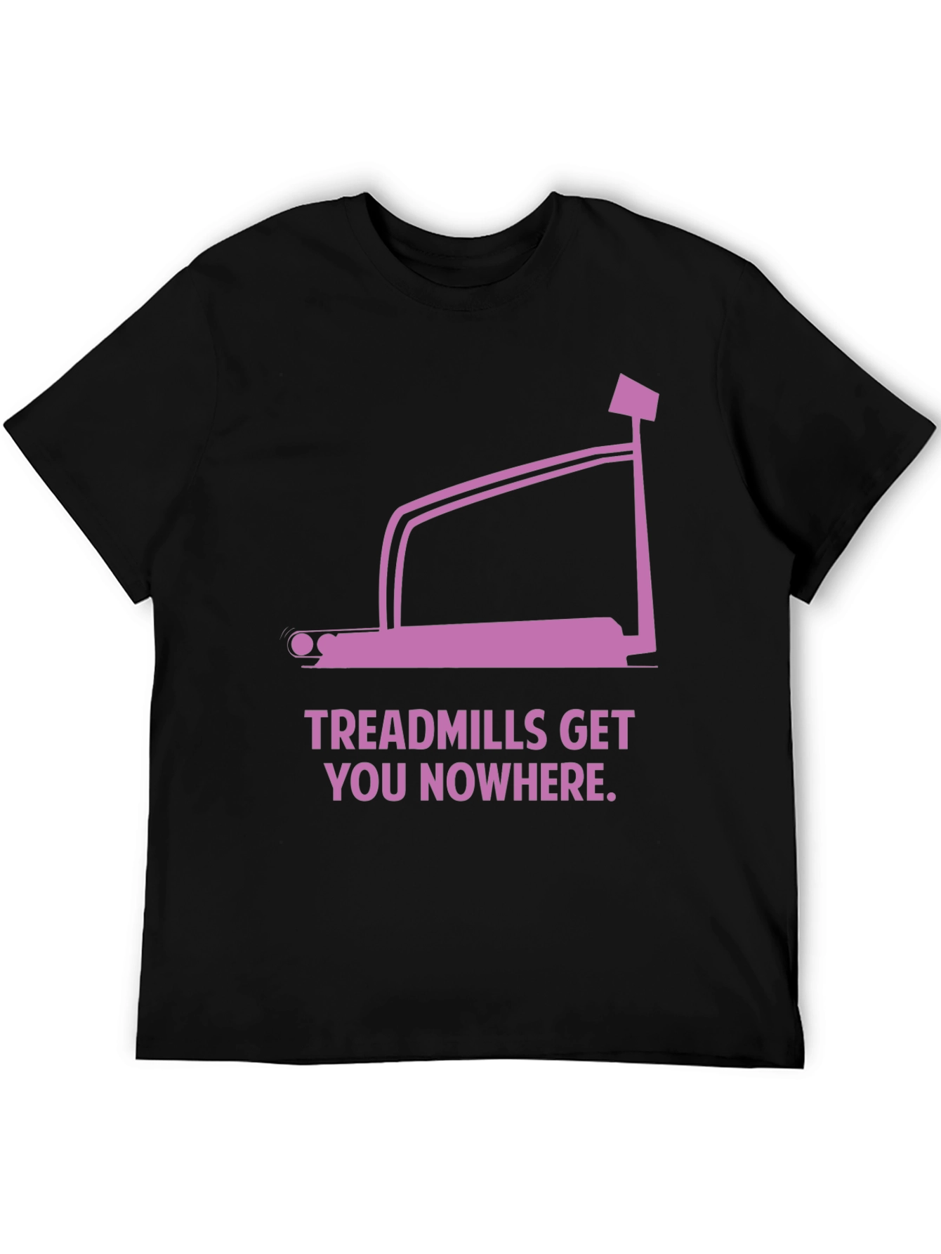 Treadmill Graphic Tee - Workout Humor