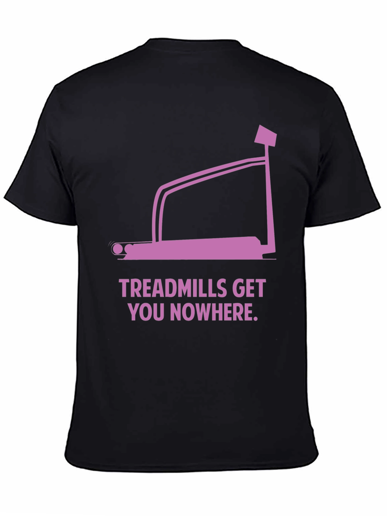 Treadmill Graphic Tee - Workout Humor