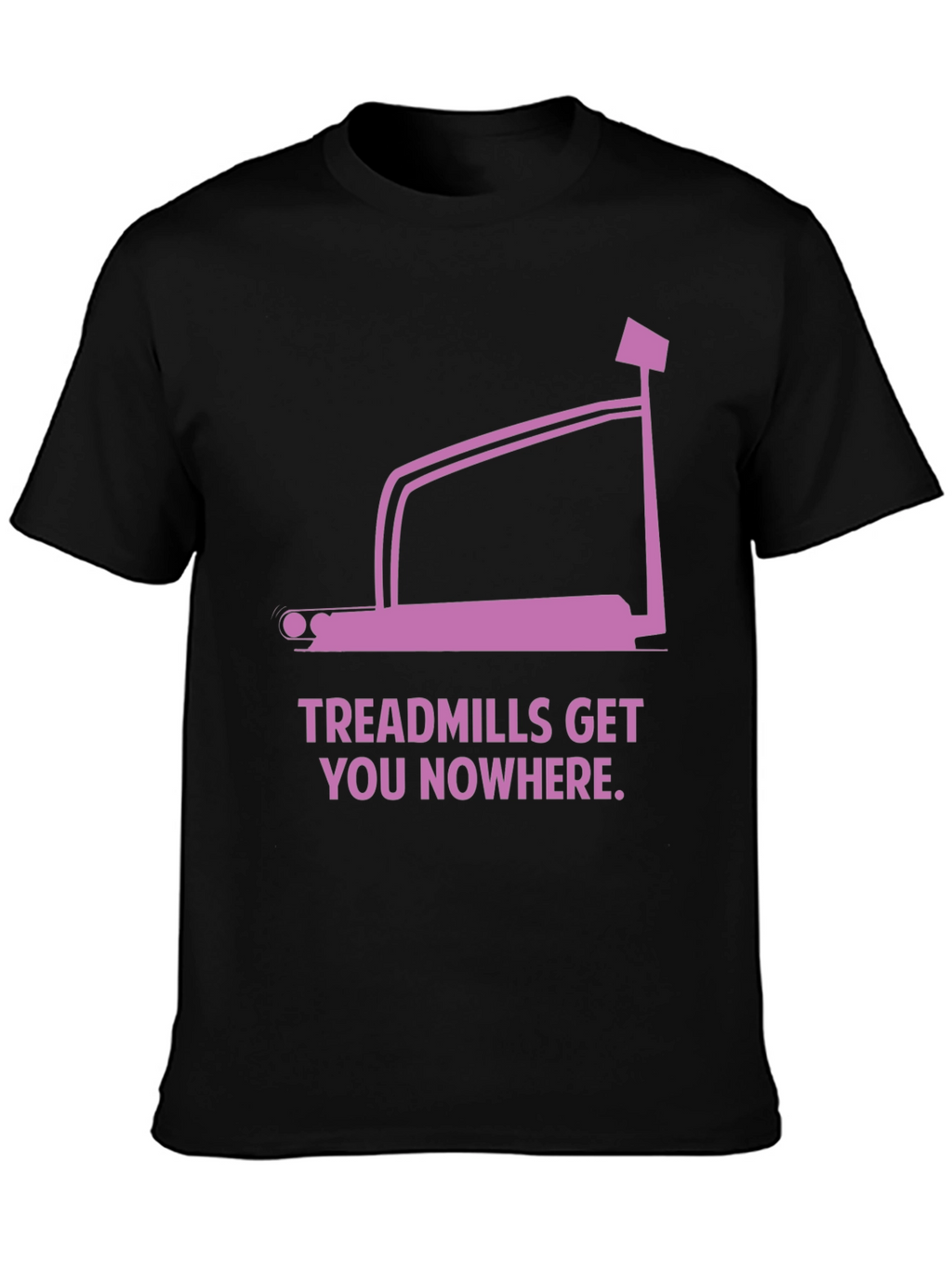 Treadmill Graphic Tee - Workout Humor