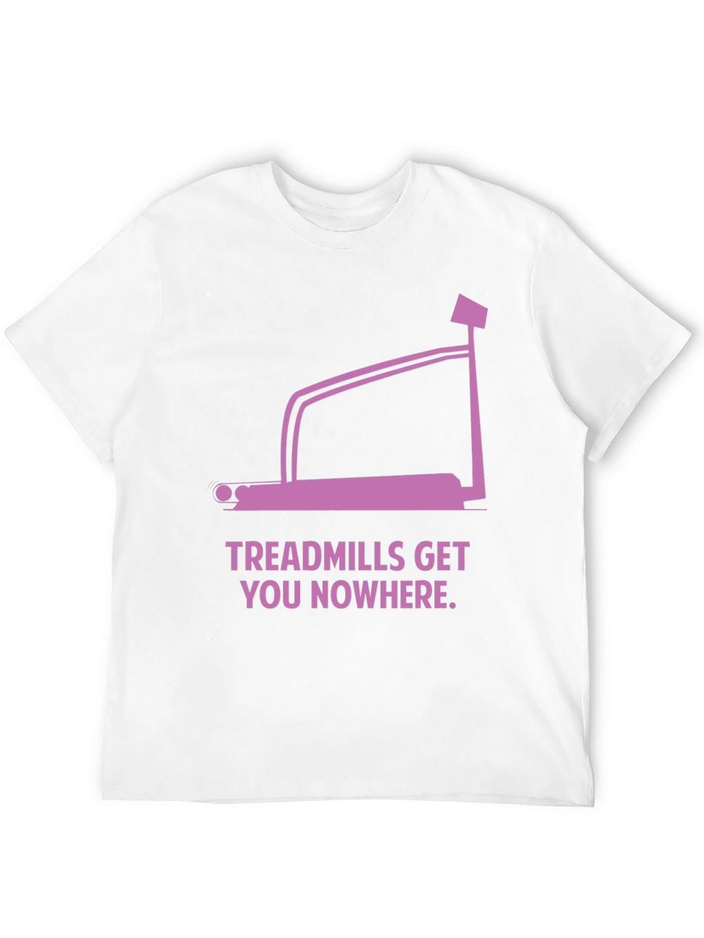 Treadmill Graphic Tee - Workout Humor